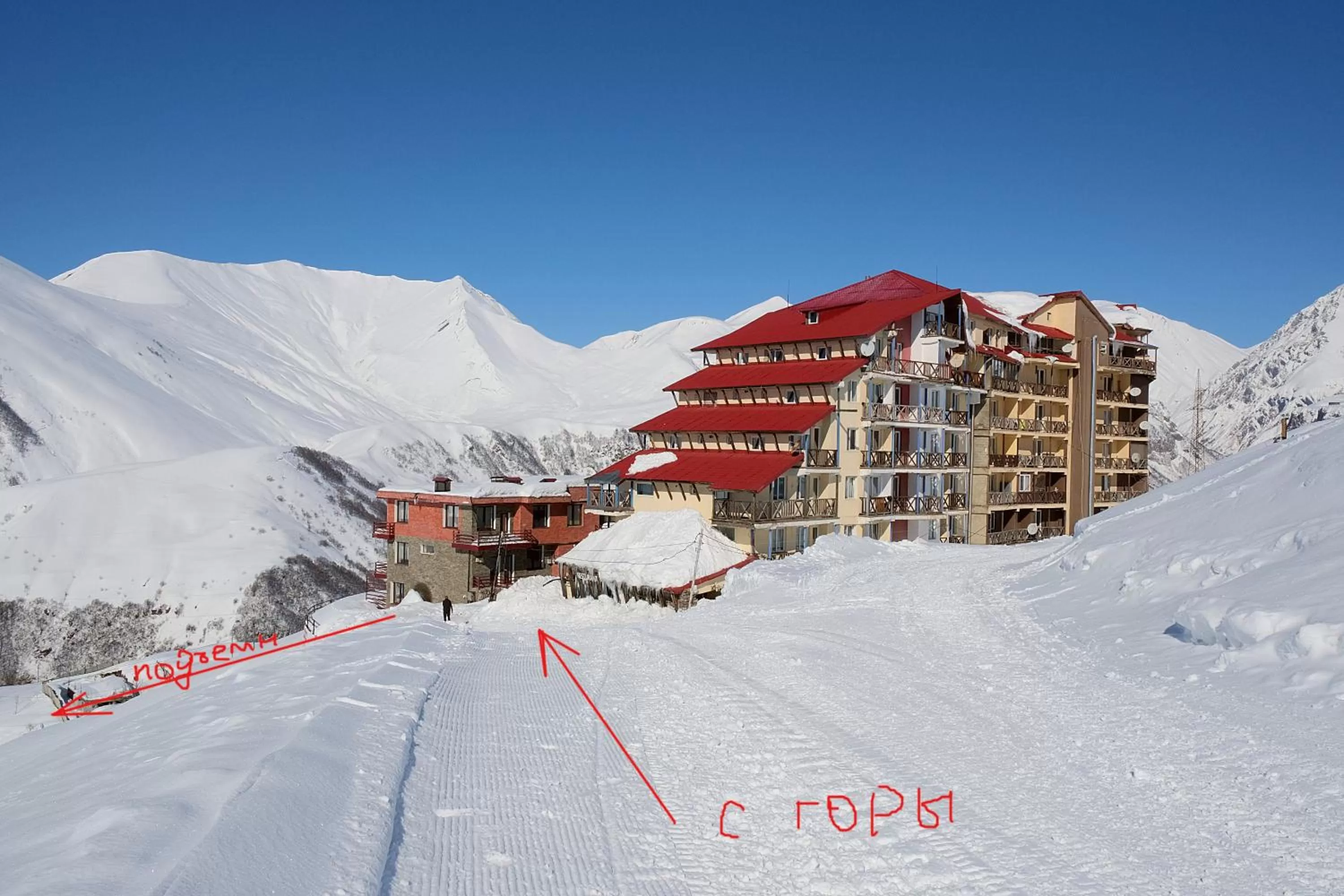 Property building in 2-room Apartment NFT Gudauri Penta 503