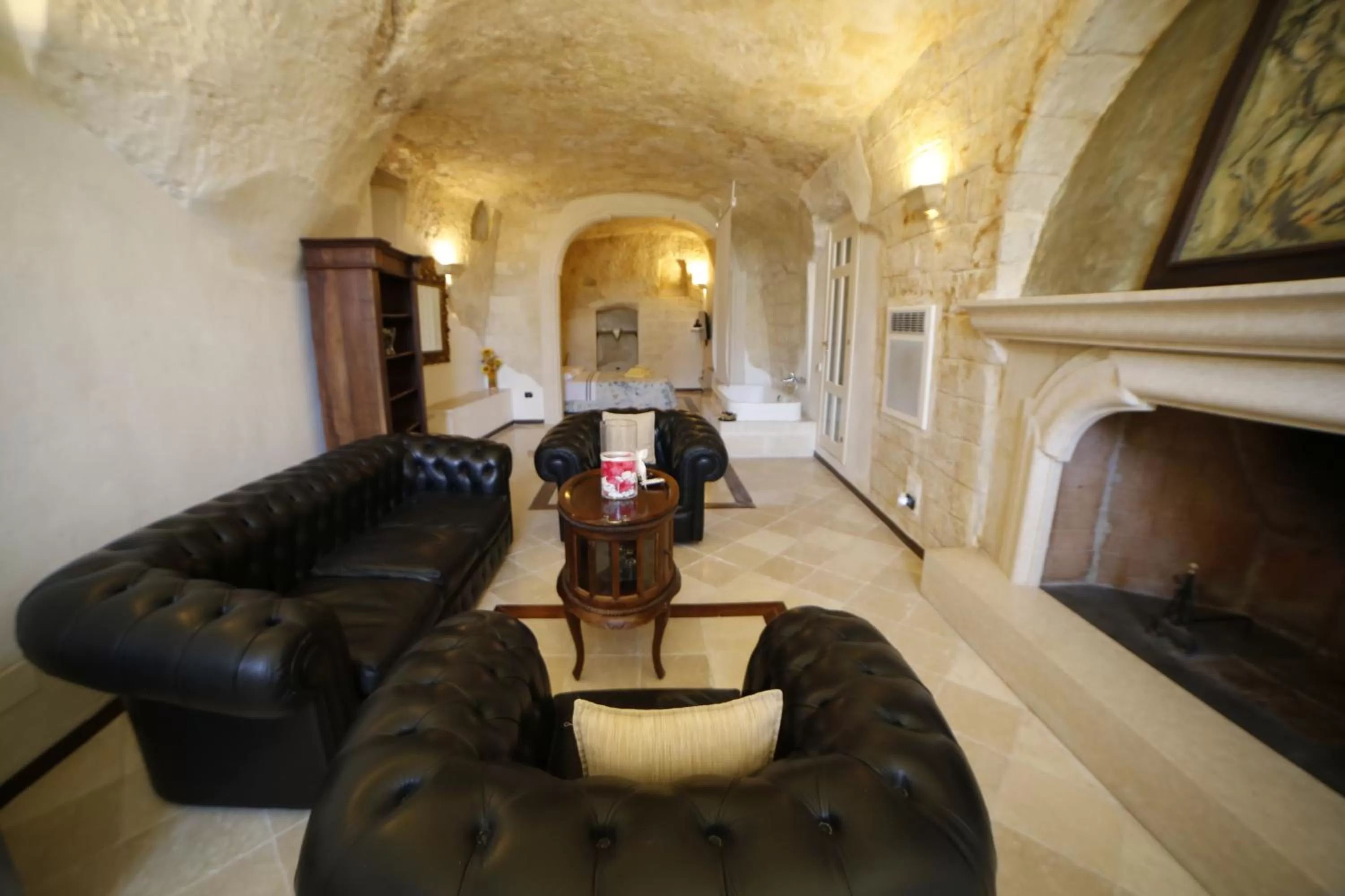 Seating Area in Alla dimora di Chiara Suite and Rooms