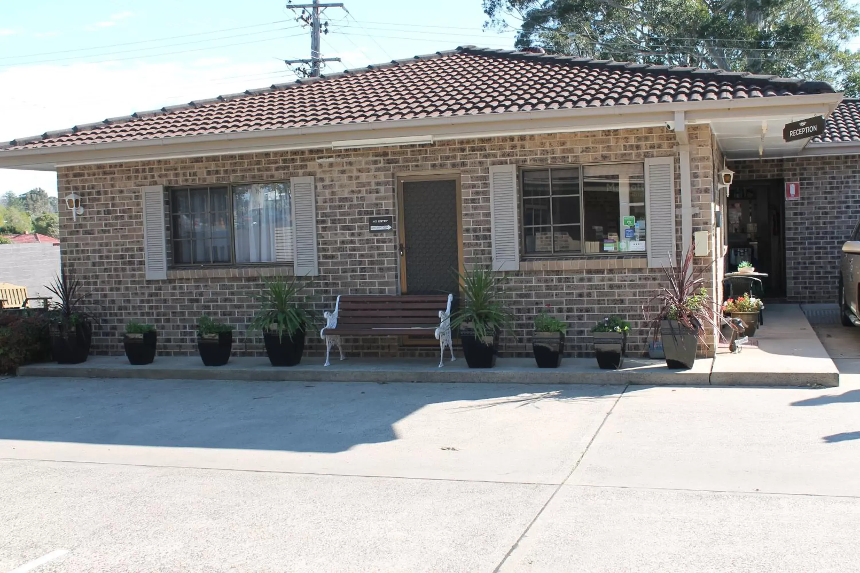 Facade/entrance in Marriott Park Motel Facade/entrance in Marriott Park Motel