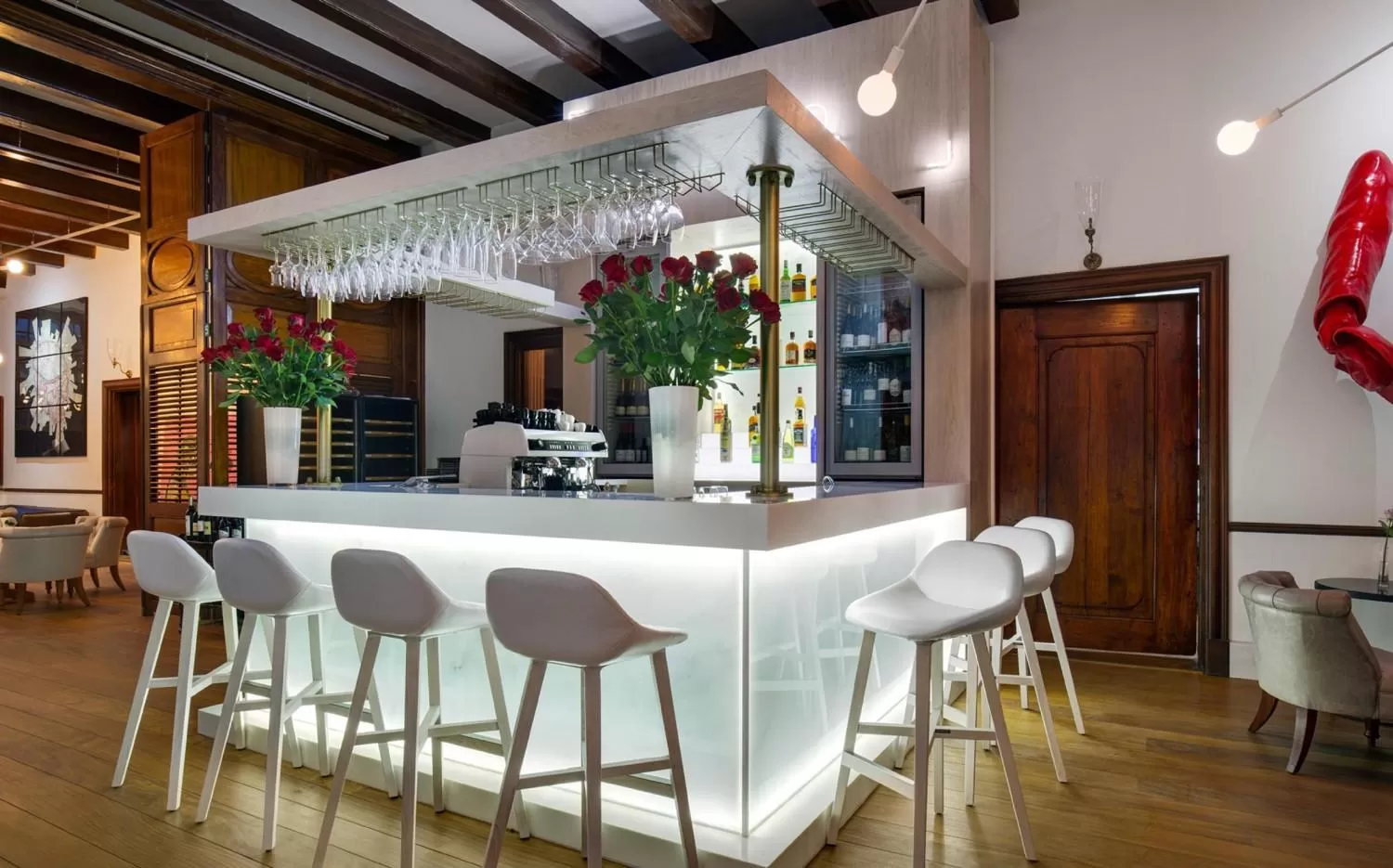 Lounge or bar in The Alphen Boutique Hotel & Spa