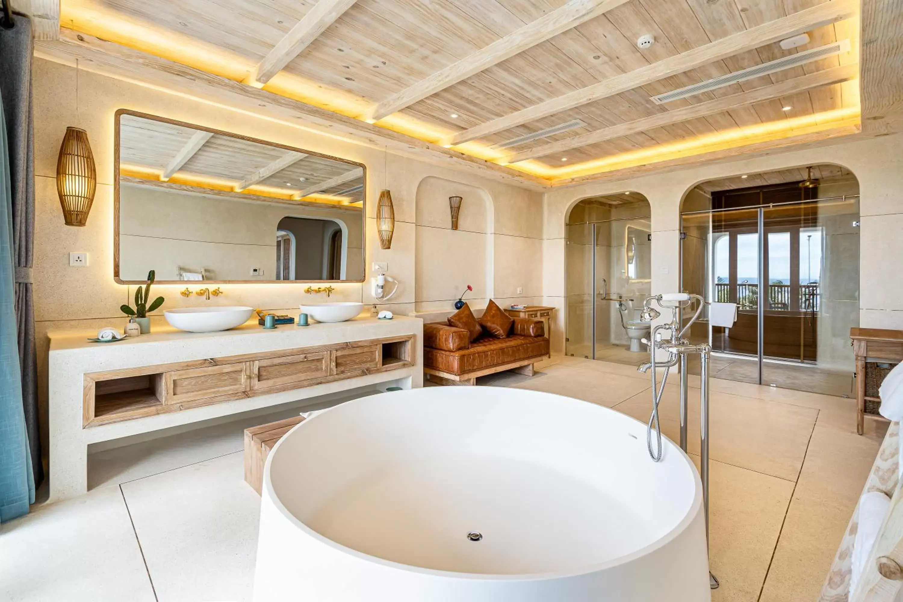 Bathroom in Stelia Beach Resort