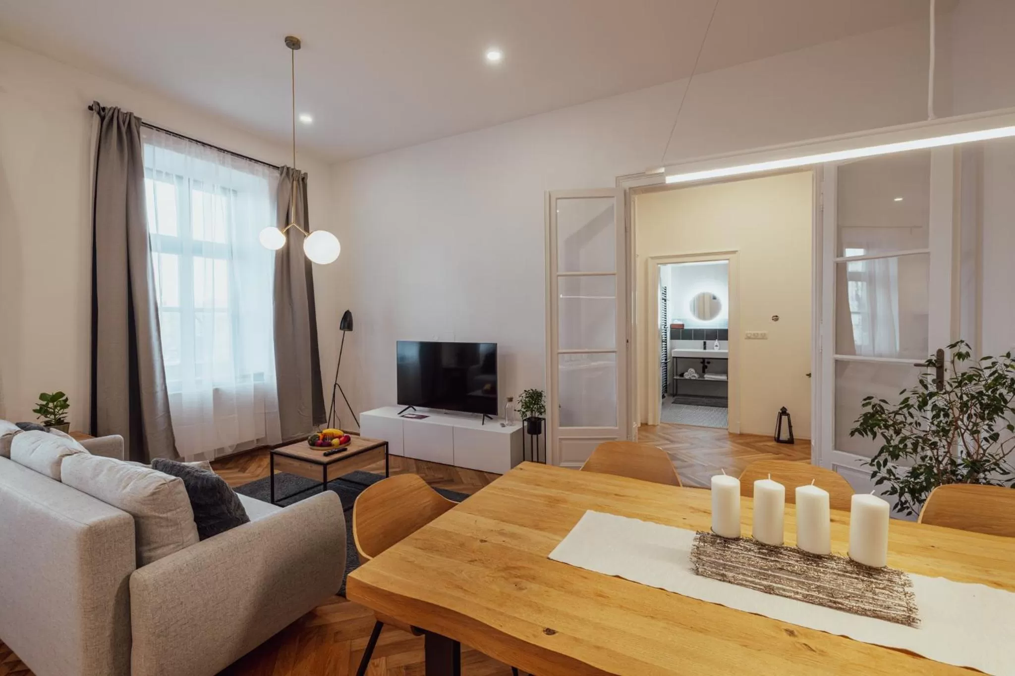 Living room in Apartmány Marienhof