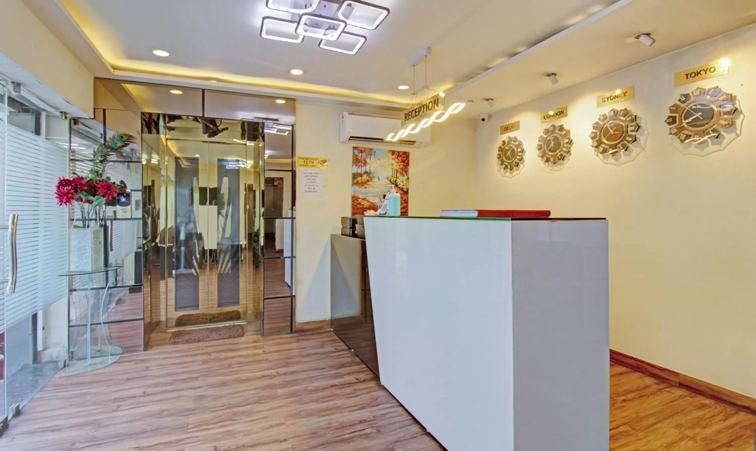 Lobby or reception in Treebo The Boss Lobby or reception in Treebo The Boss