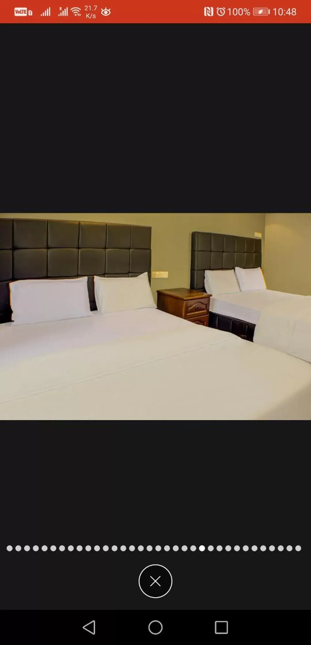 Bed in Tai Hoe Hotel Pengerang