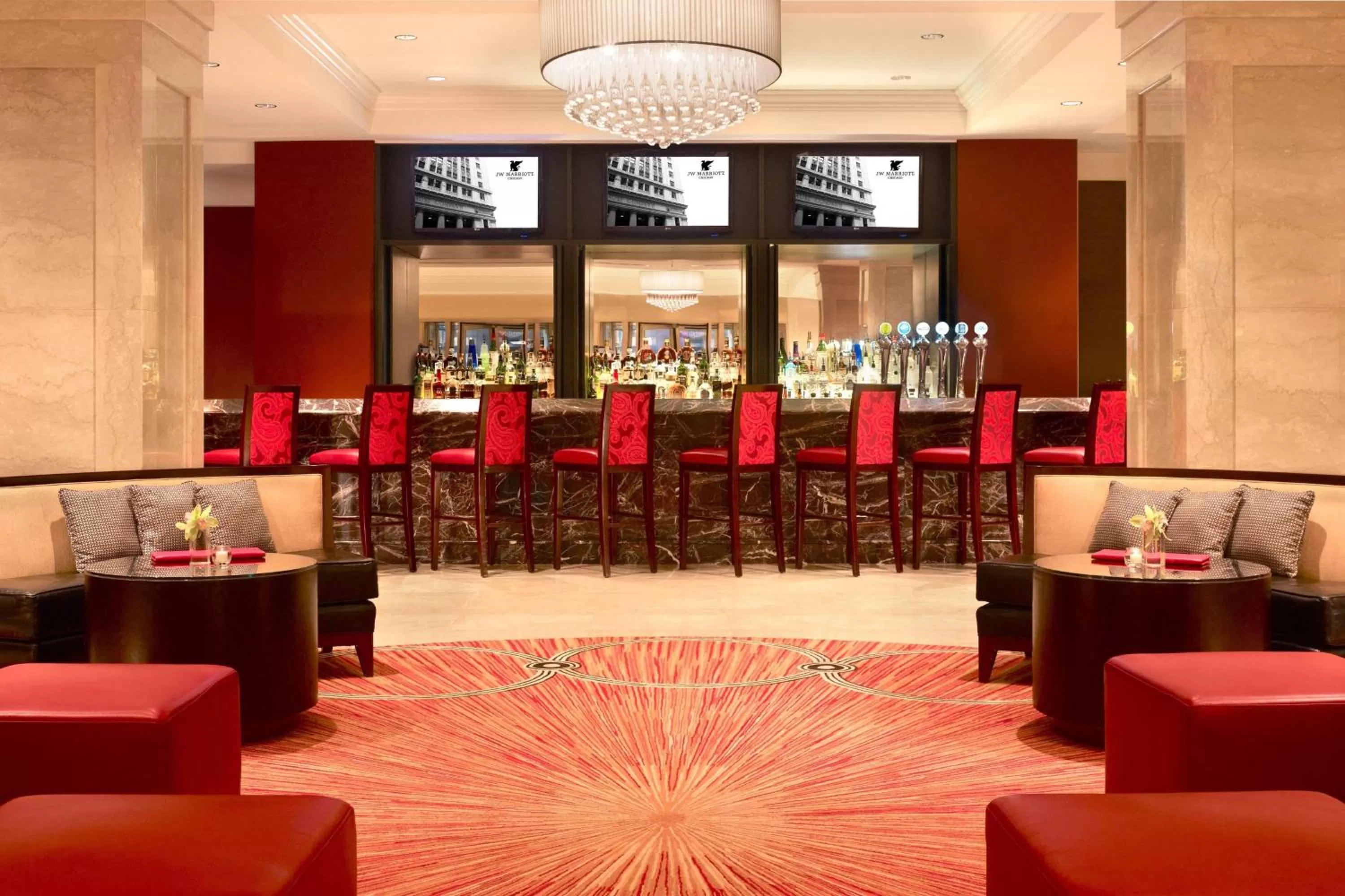 Lobby or reception in JW Marriott Chicago