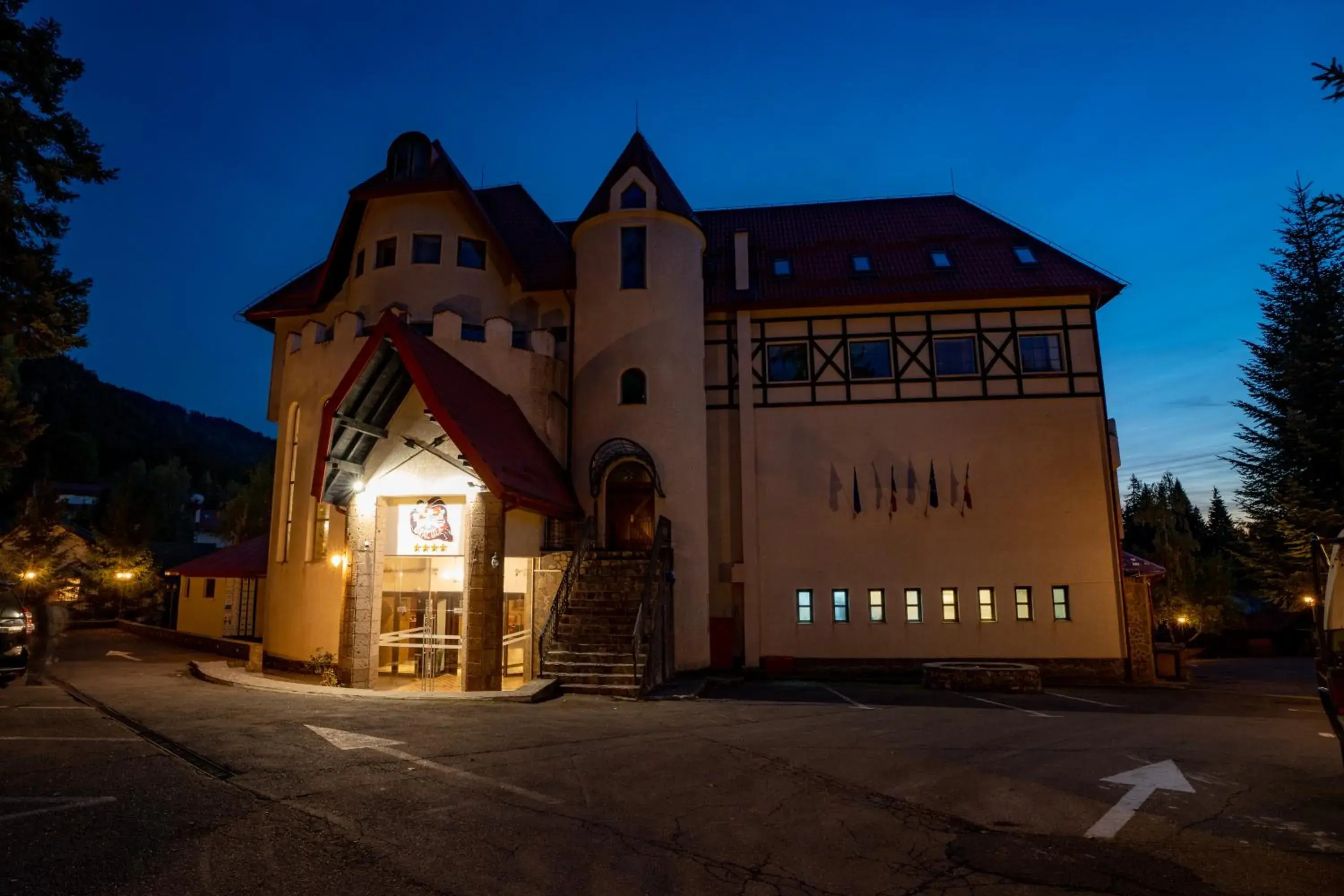 Property Building in House of Dracula Hotel