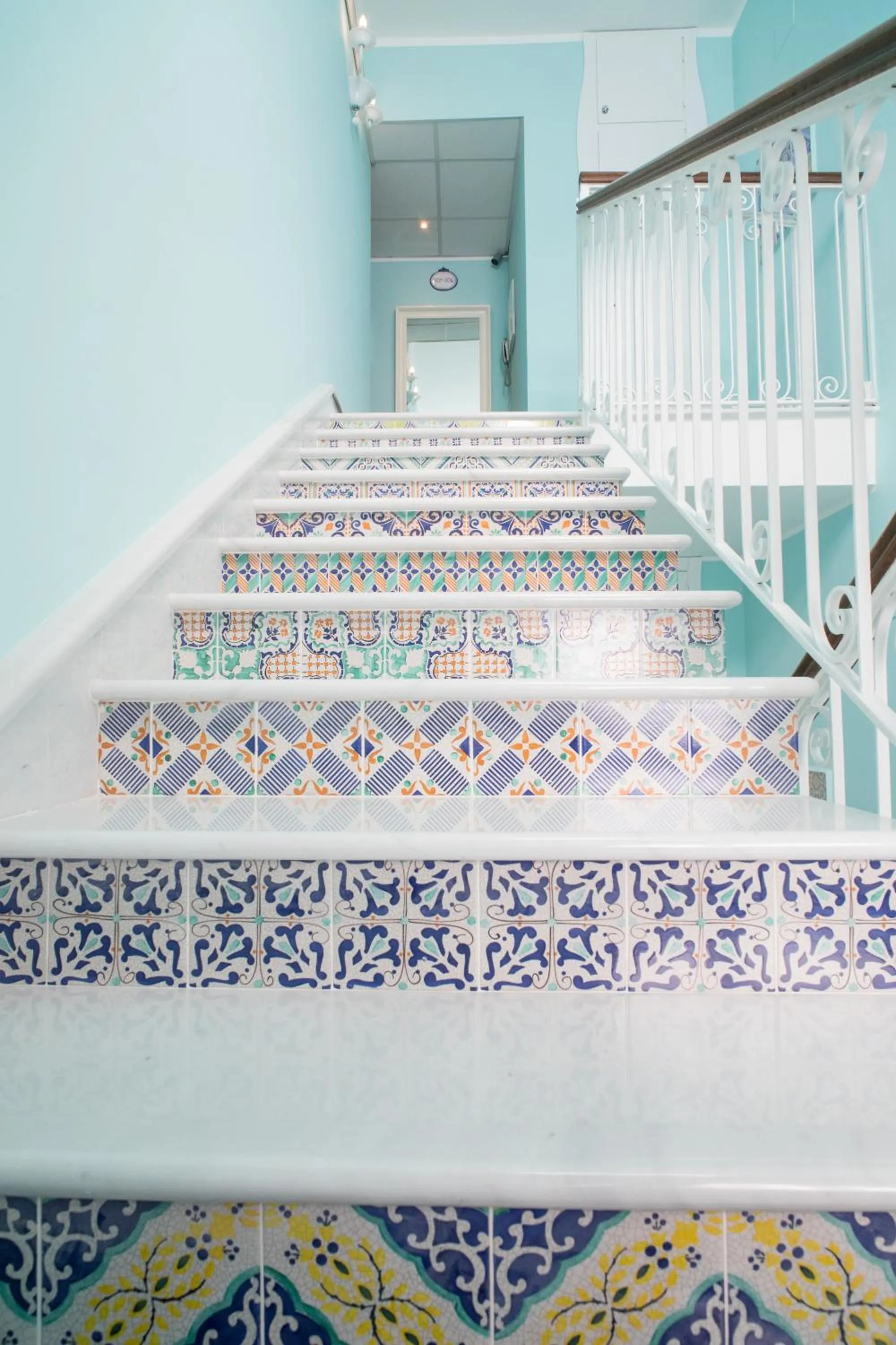 Decorative detail in Hotel Villa Nefele