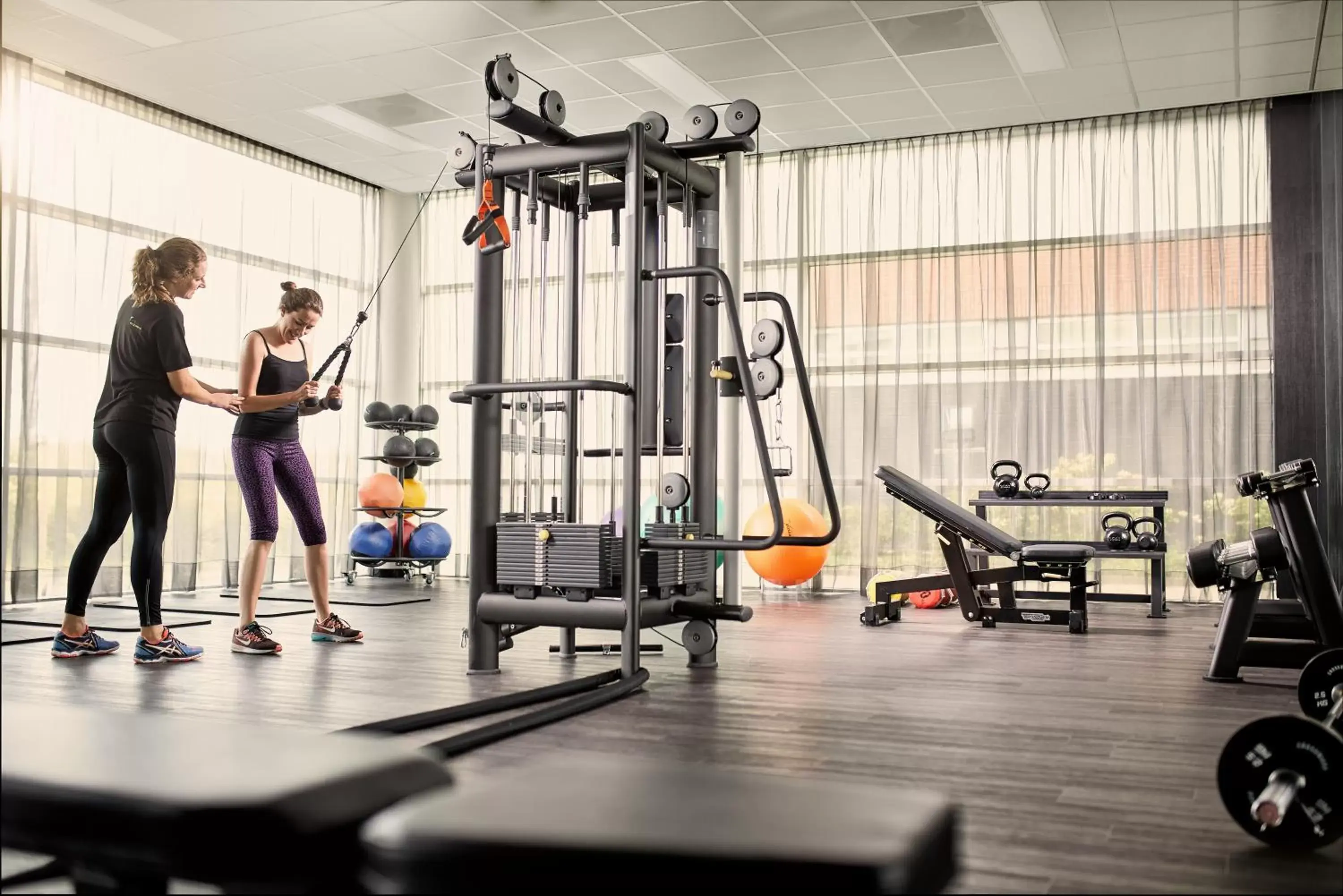 Fitness centre/facilities in Van der Valk Zaltbommel-A2