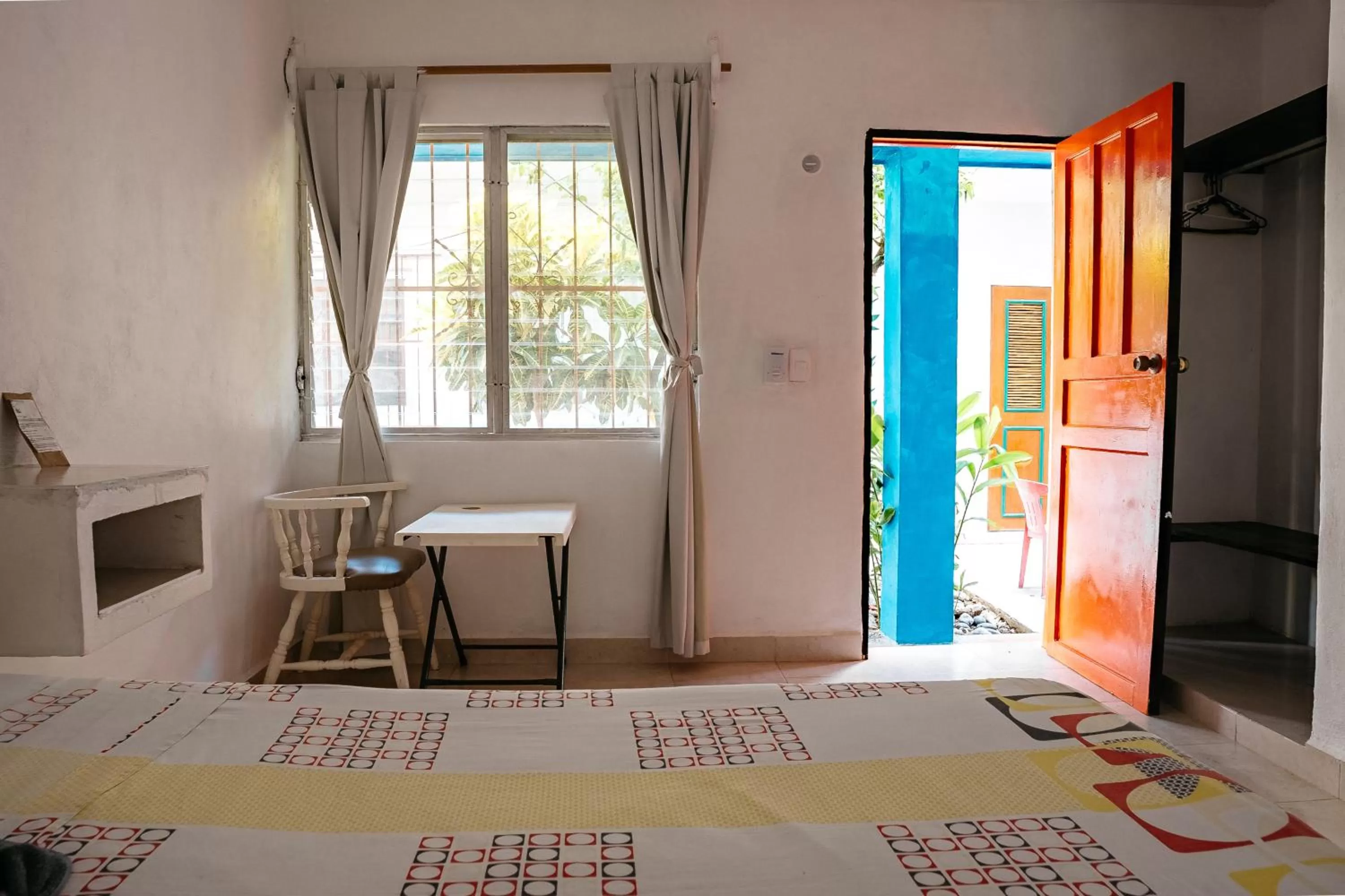 Bed in Hotel Posada Edem