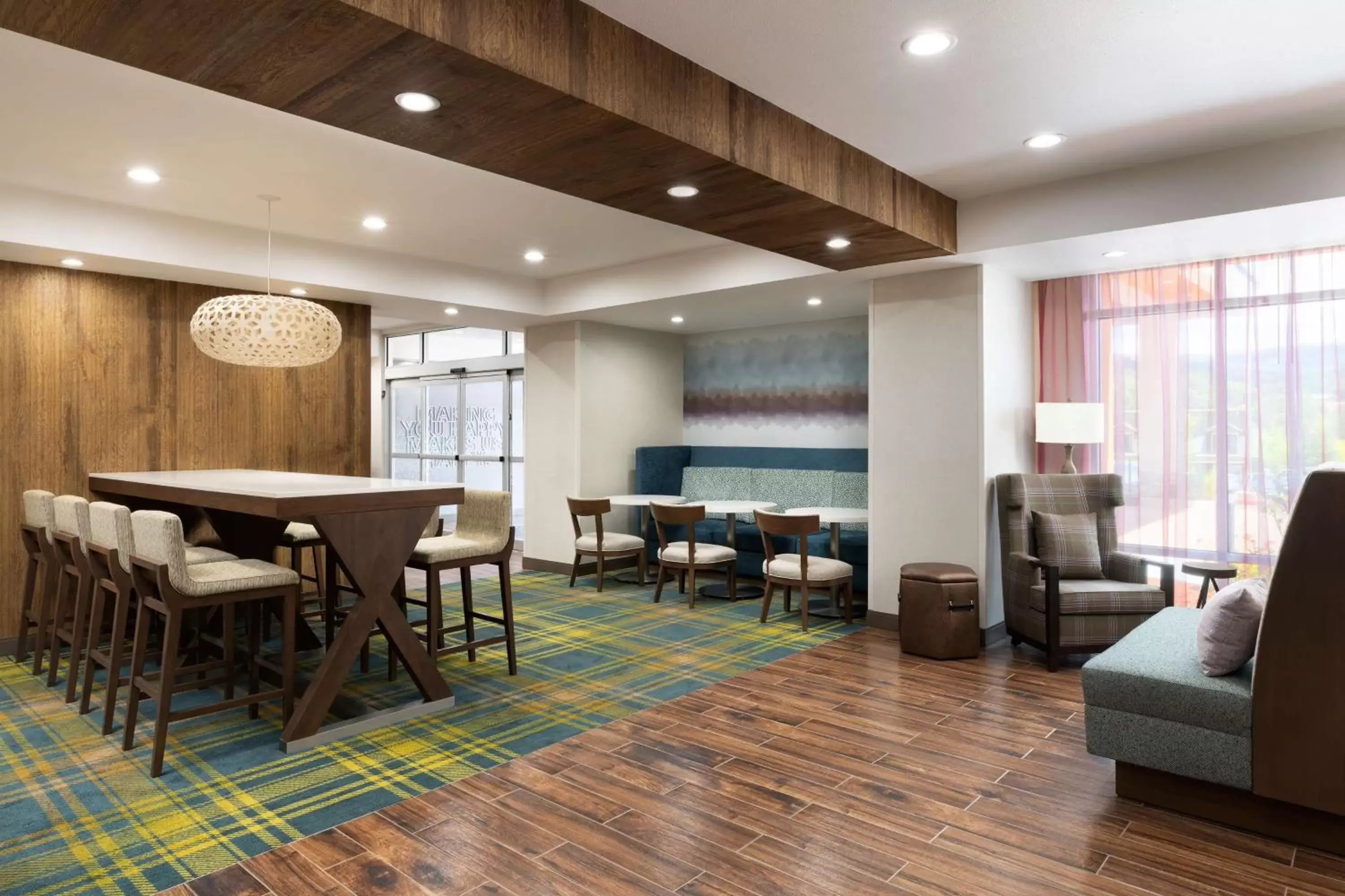 Lobby or reception in Hampton Inn Oakhurst-Yosemite Lobby or reception in Hampton Inn Oakhurst-Yosemite