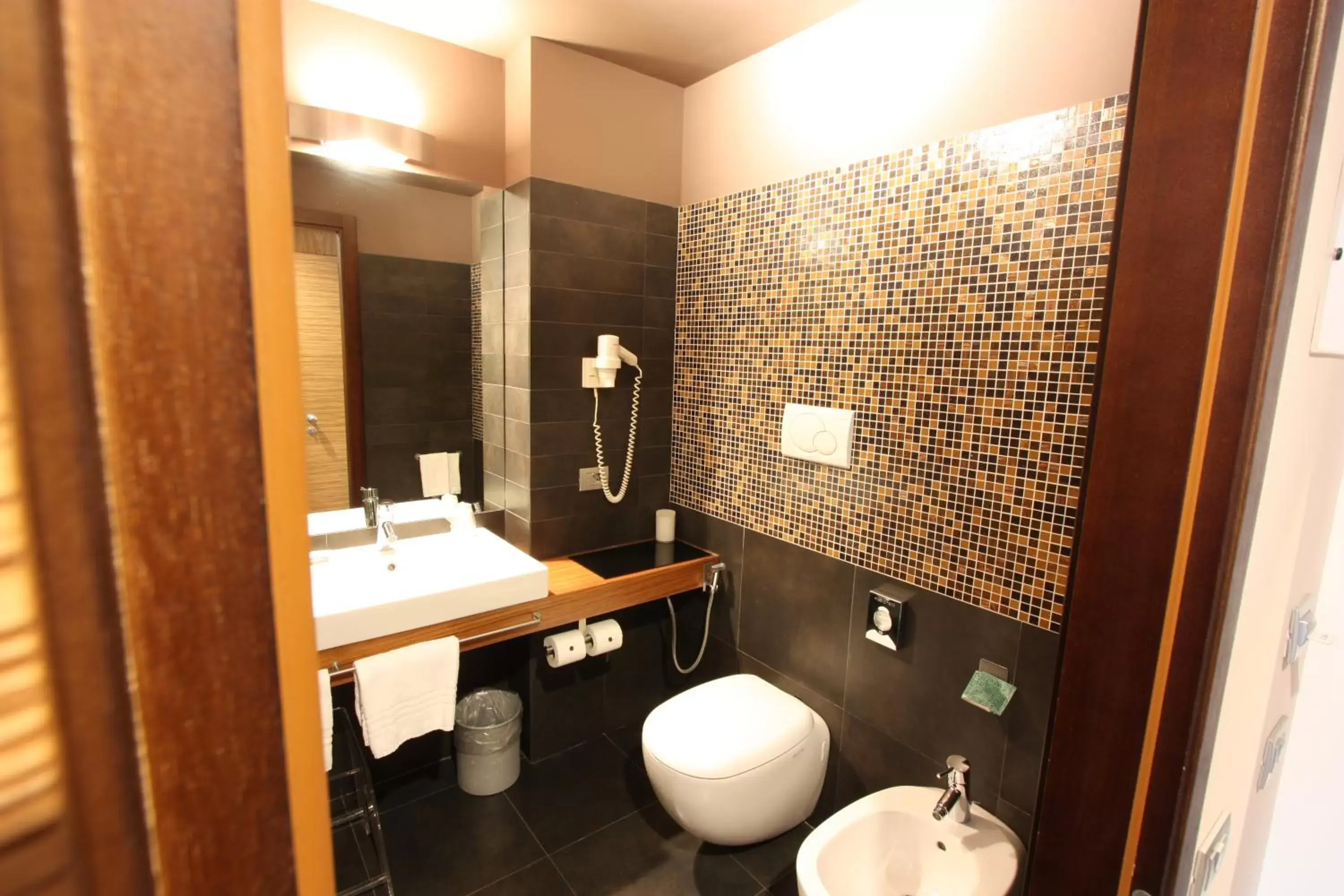 Bathroom in Hotel Europa Belluno
