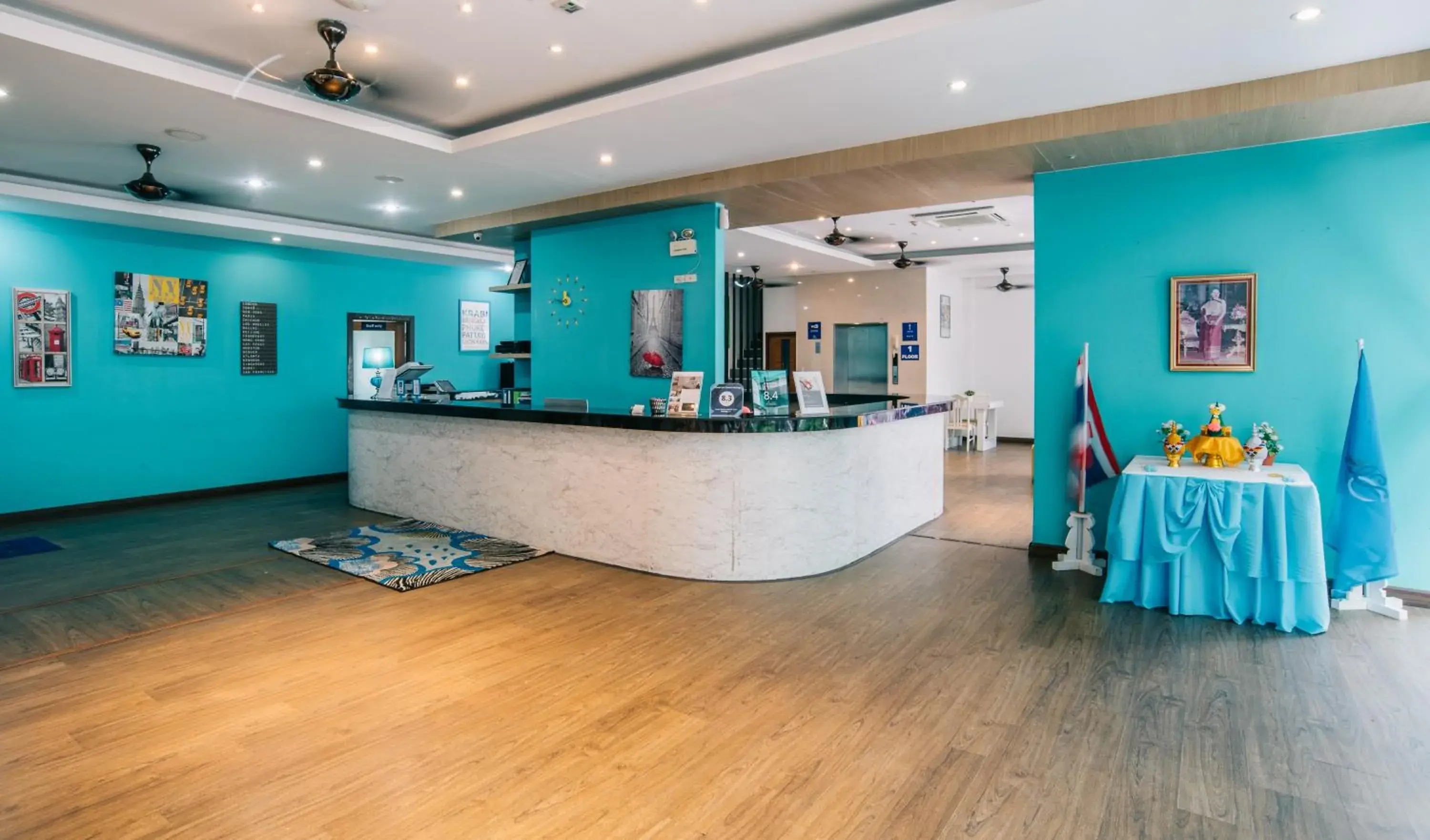 Lobby or reception in iCheck inn Central Patong Lobby or reception in iCheck inn Central Patong