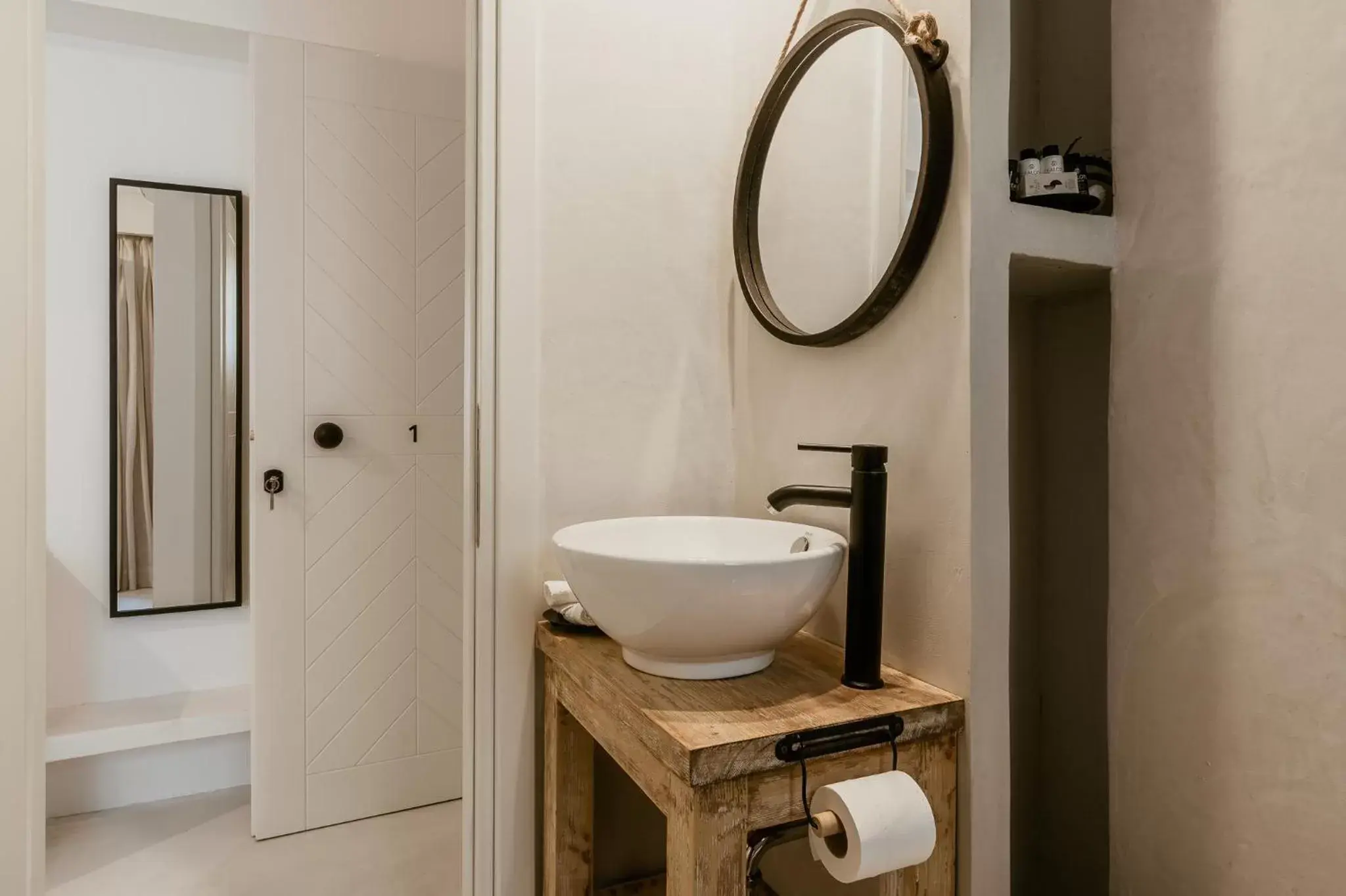 Bathroom in Bohèmian Boutique Hotel Lefkada