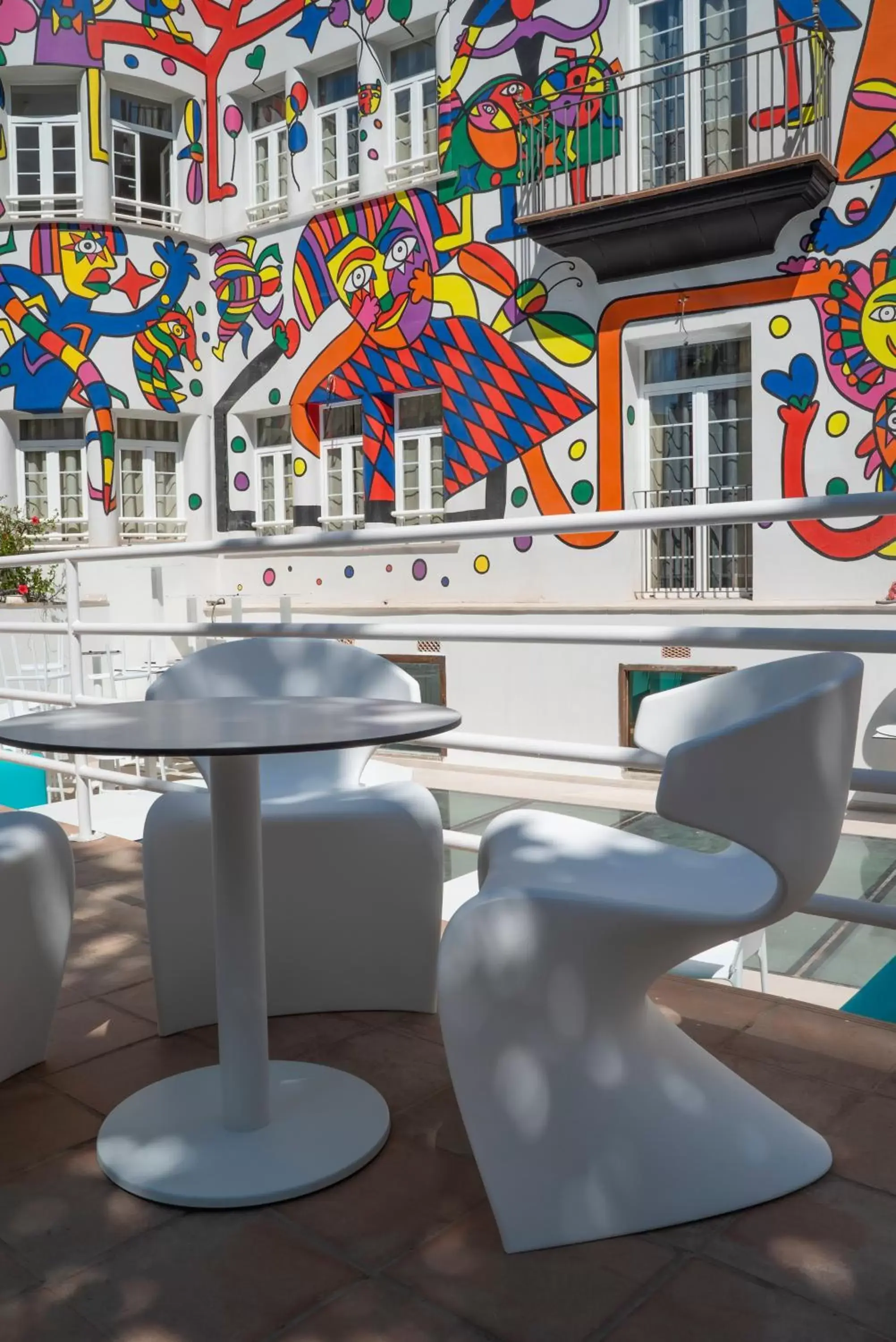 Balcony/Terrace, Lounge/Bar in Hotel Artmadams