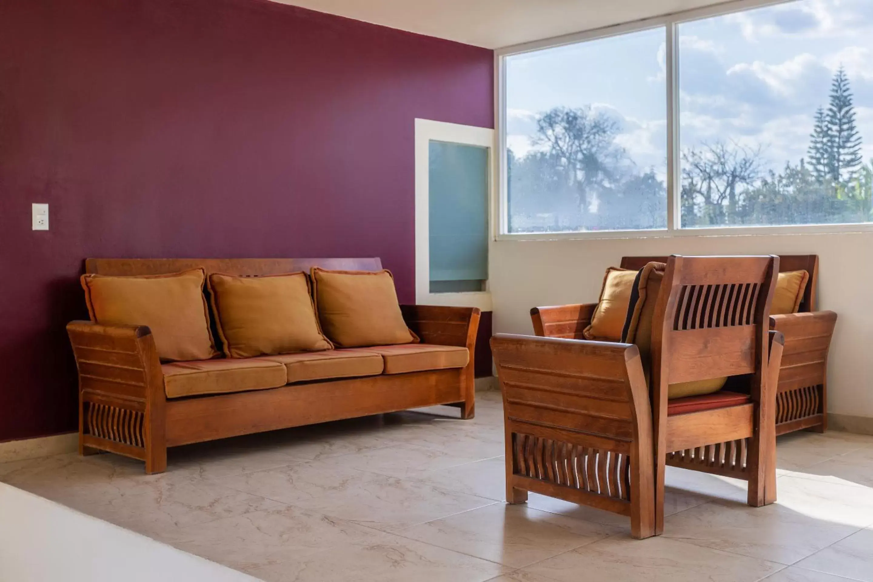 Seating Area in OYO Hotel Emperadores Inn, Atlixco