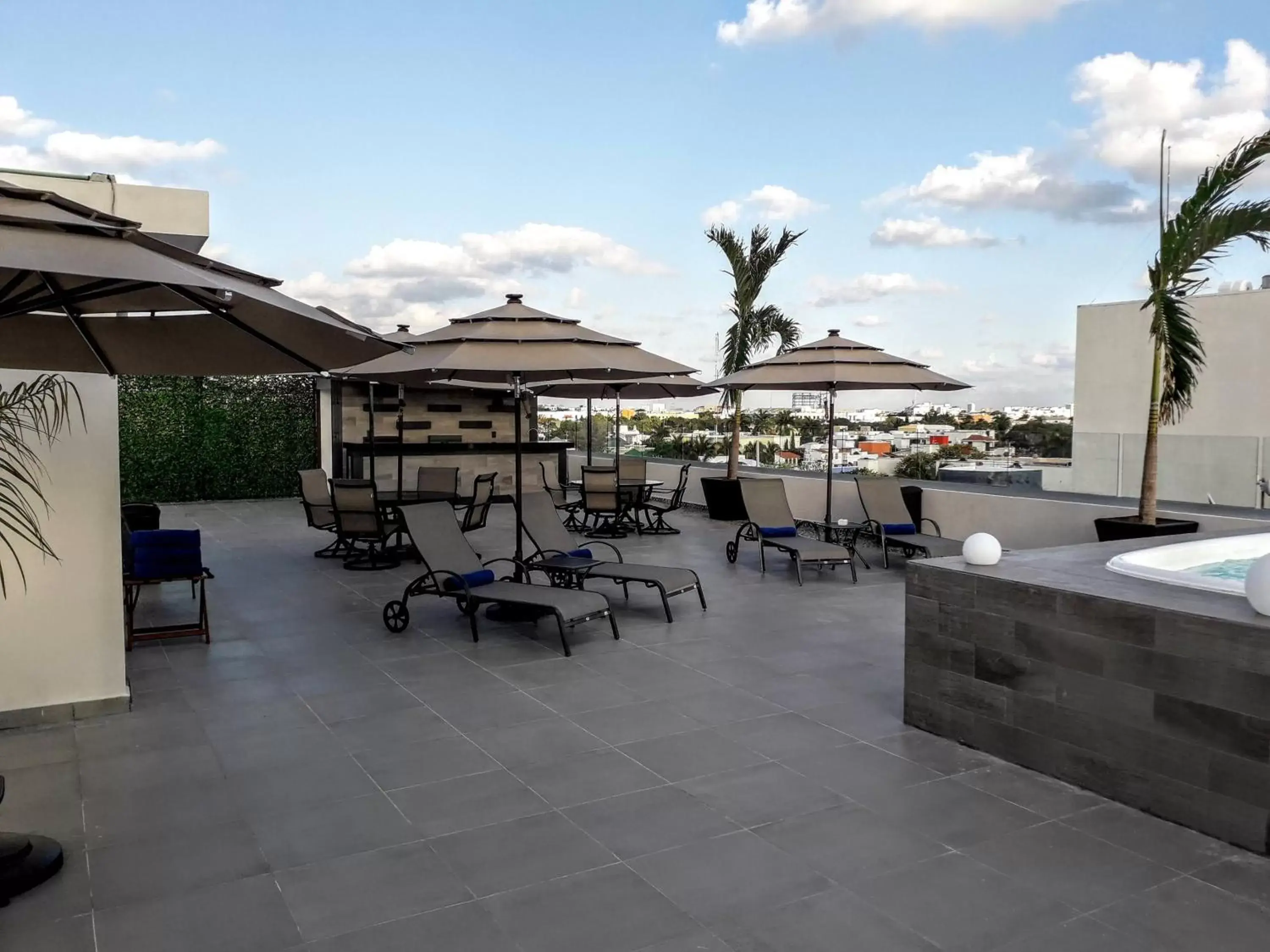 Balcony/Terrace in Kabah Boutique Hotel