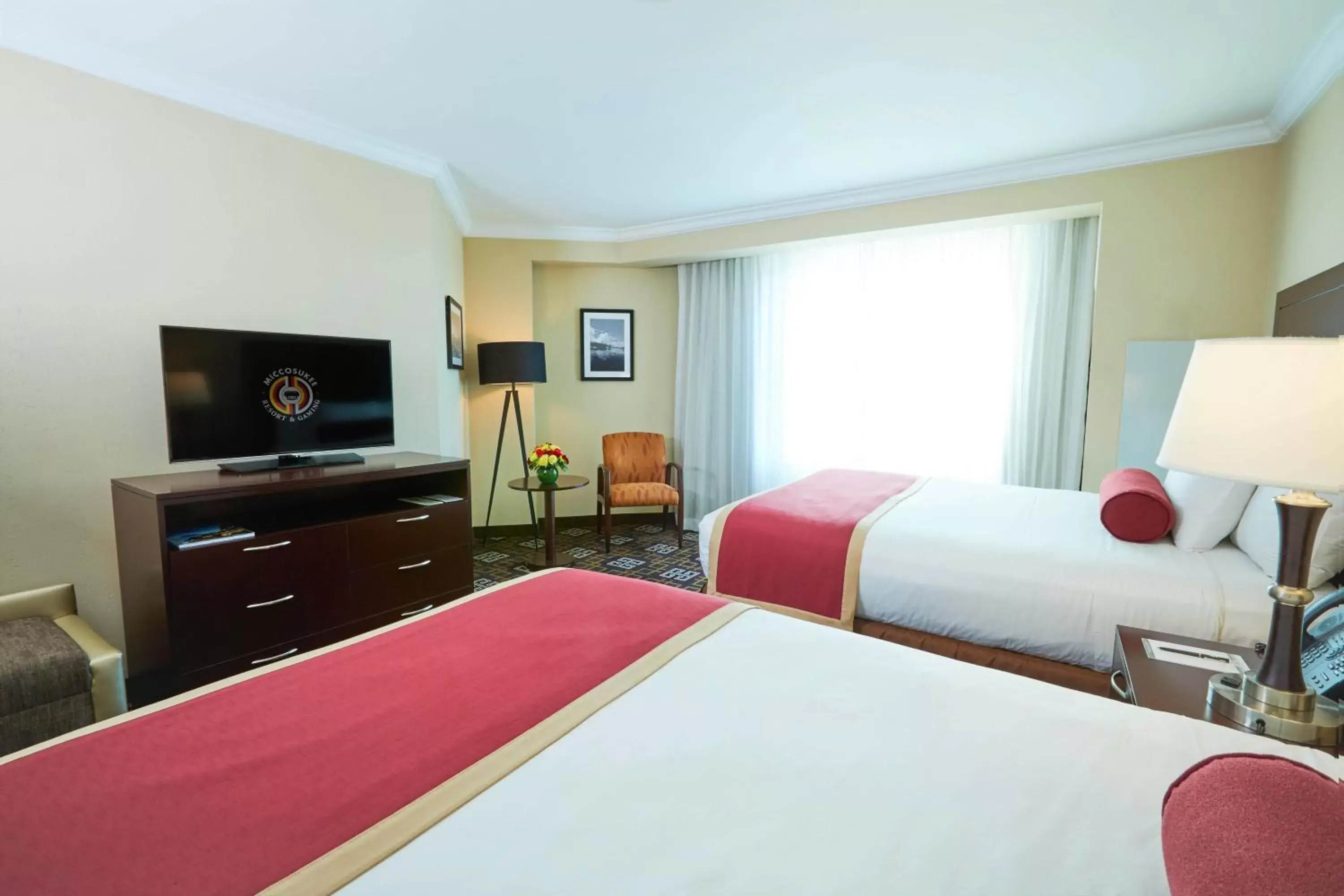TV and multimedia, Bed in Miccosukee Casino & Resort