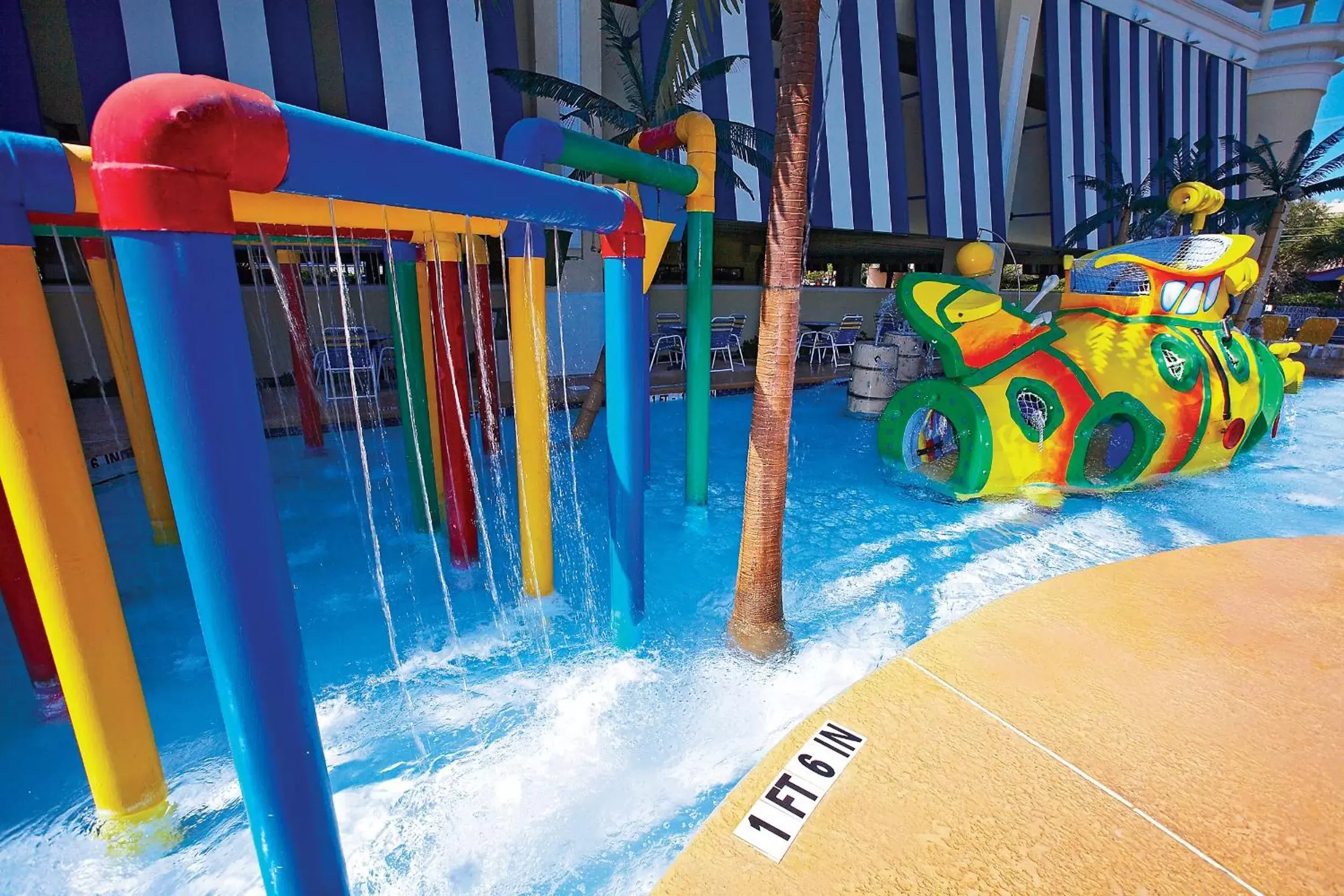 Aqua park in Compass Cove