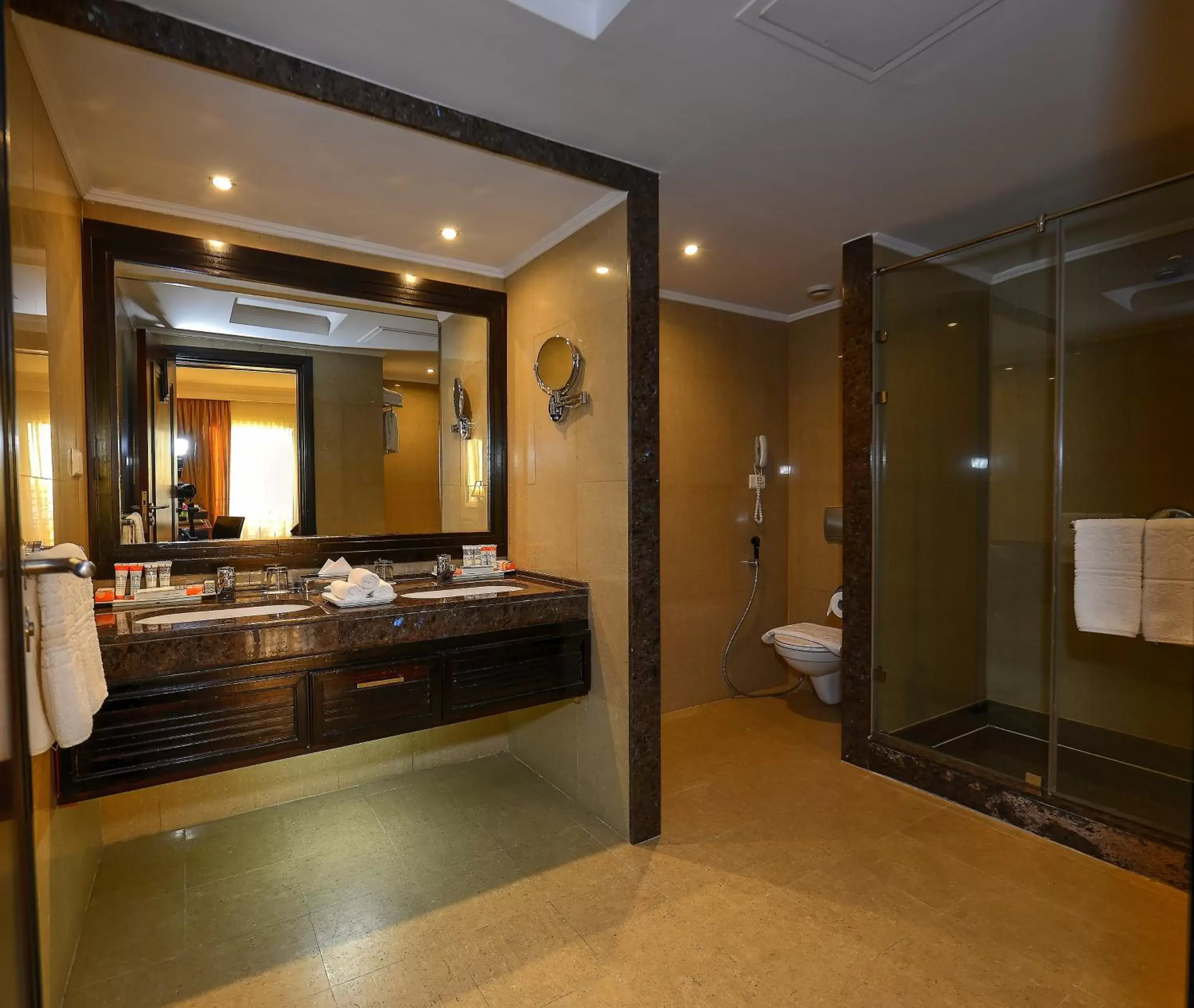 Shower, Bathroom in Stella Di Mare Beach Hotel & Spa