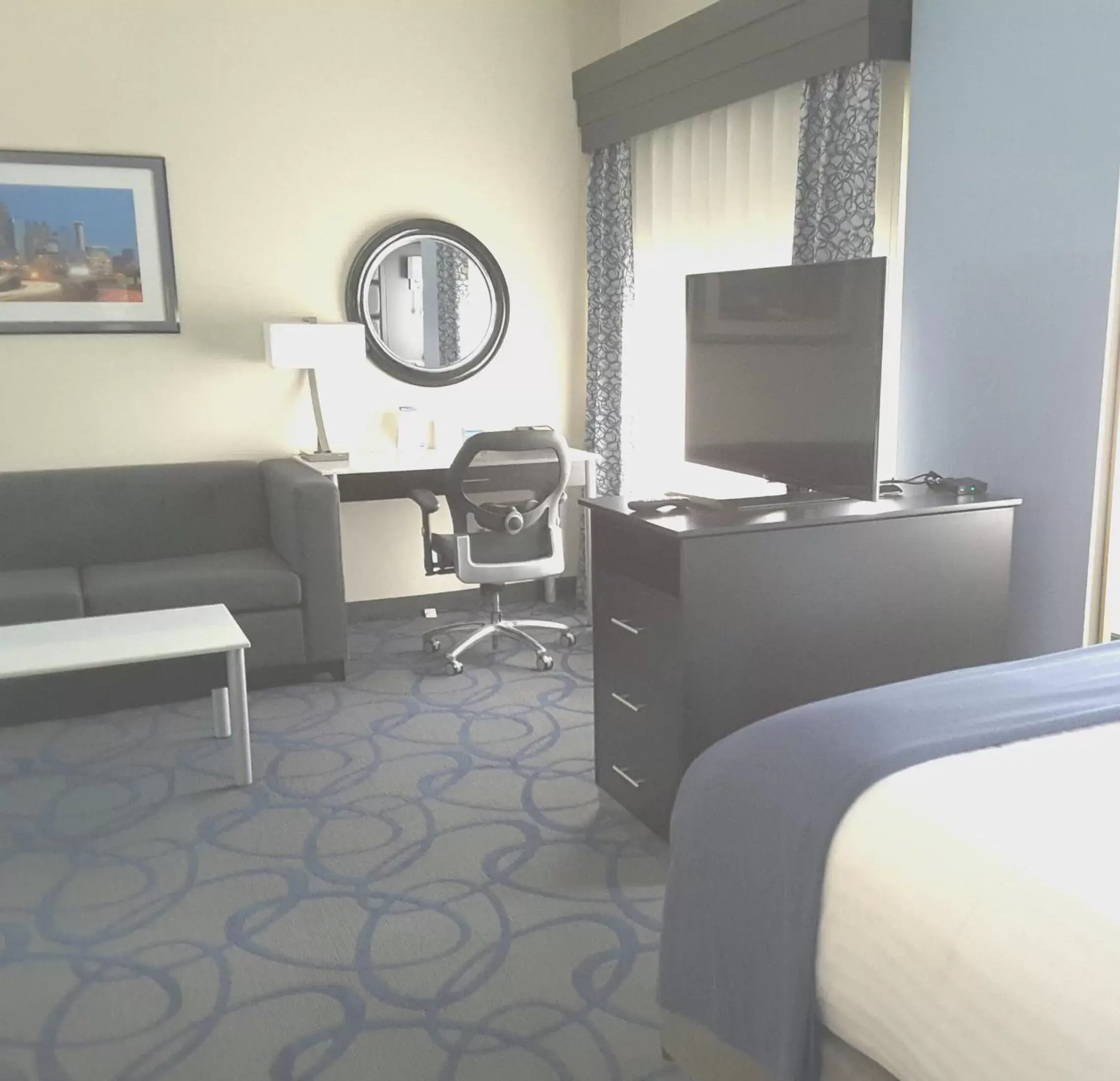 TV/Entertainment Center in Holiday Inn Express Hotel & Suites Lawrenceville, an IHG Hotel