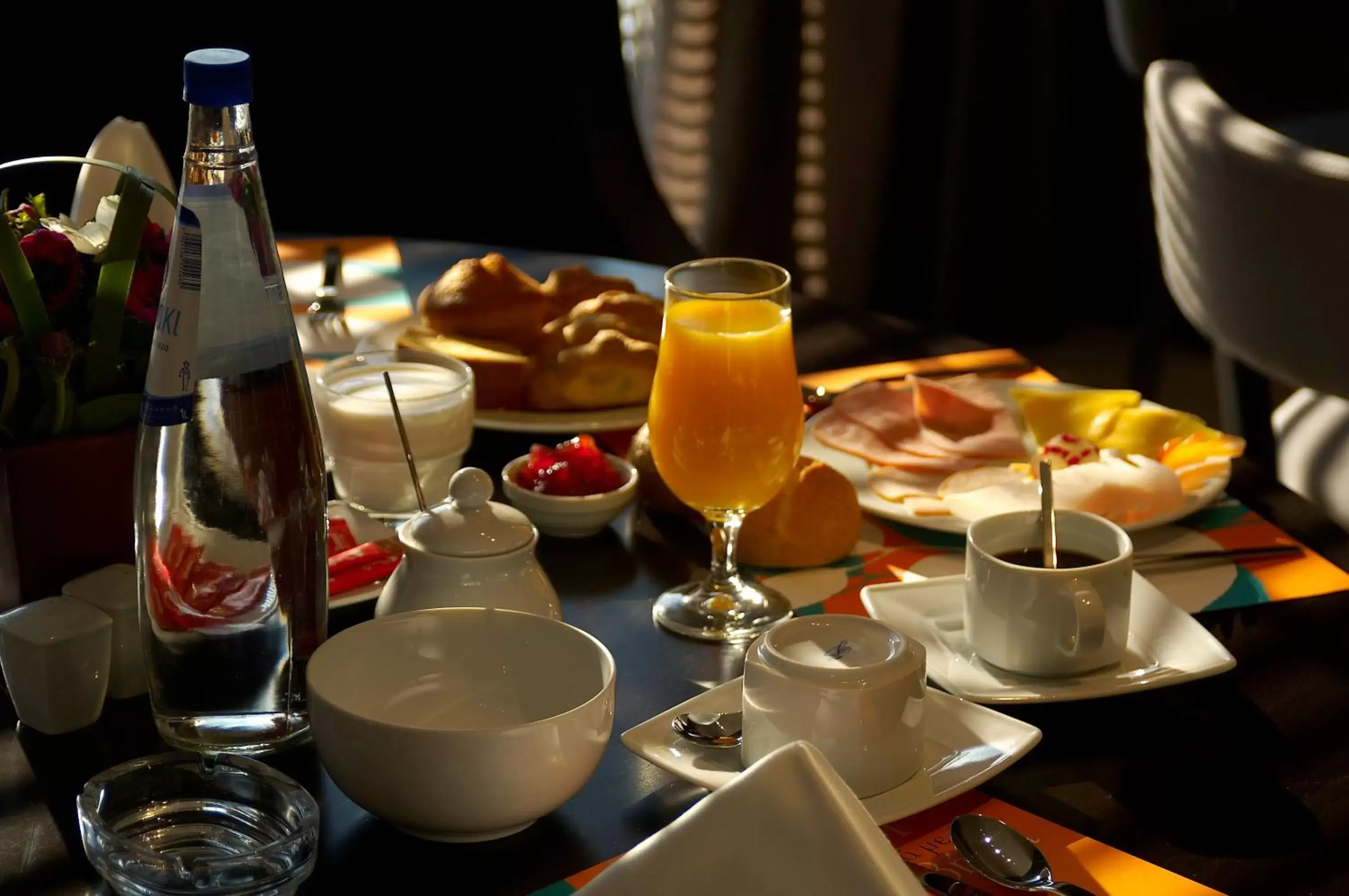 Continental breakfast in Philippos Xenia Hotel