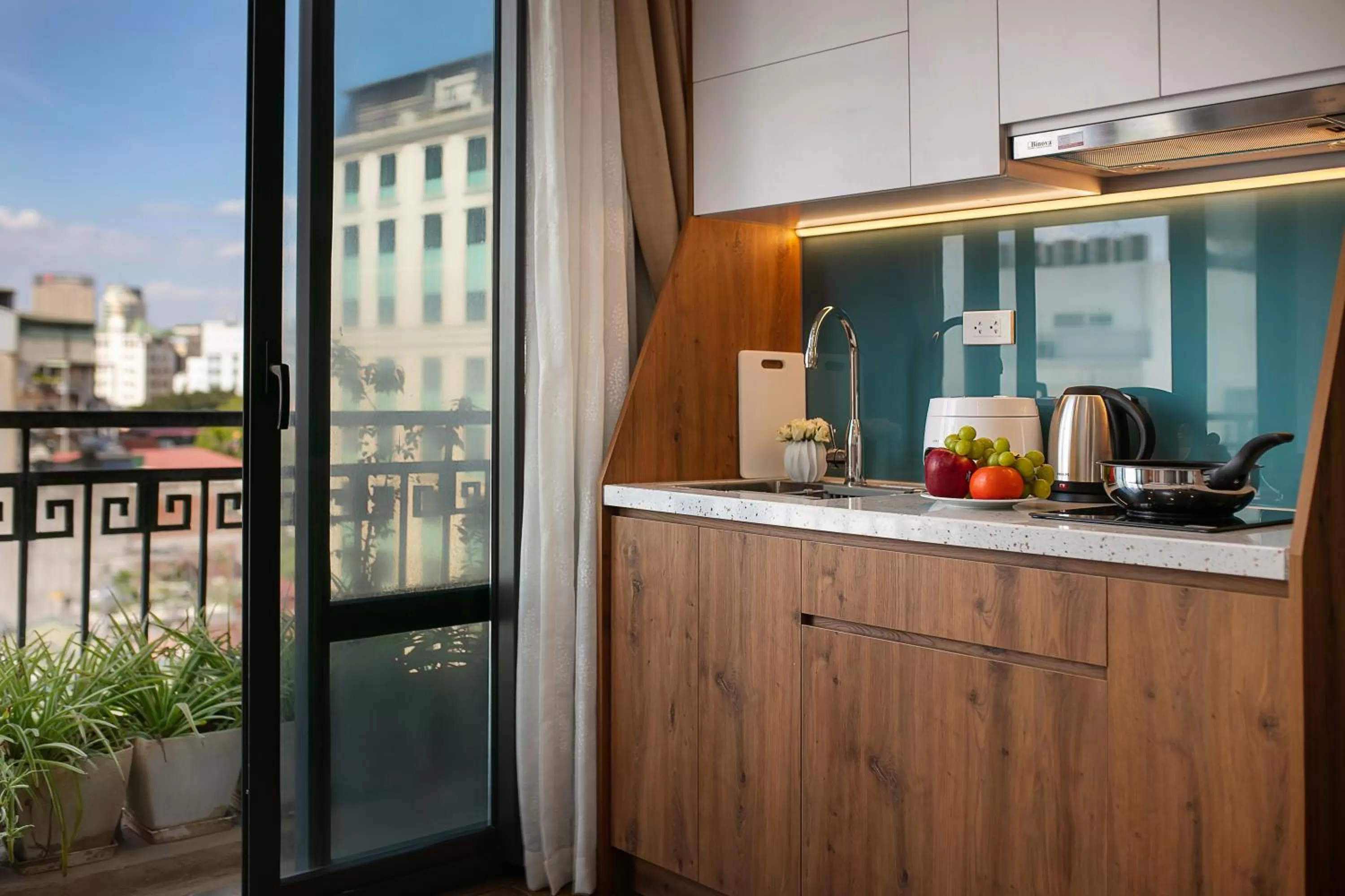 Kitchen or kitchenette in Au Coeur d'Hanoi Apartment