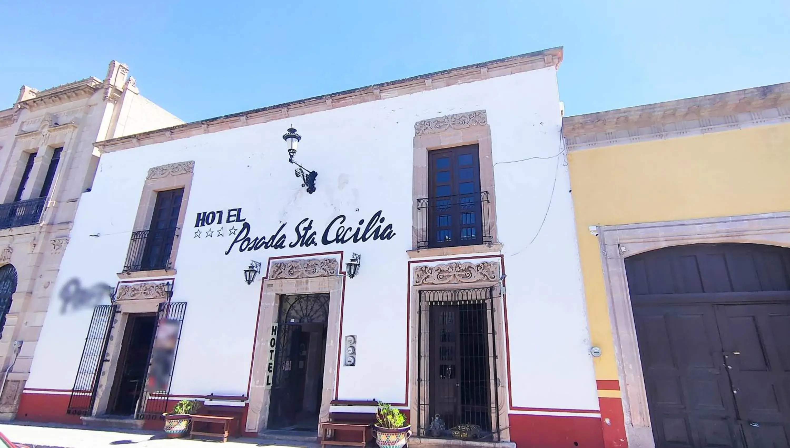 Facade/entrance, Property Building in OYO Posada Santa Cecilia, Jerez Zacatecas