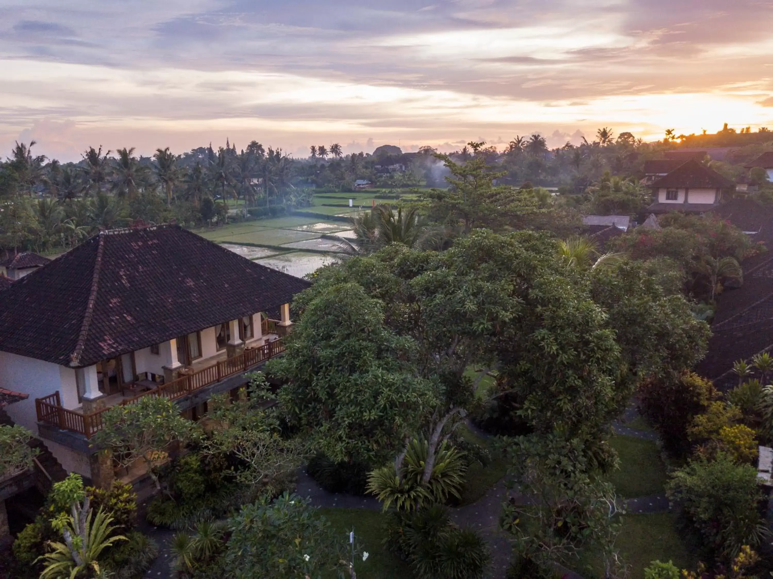 Bird's eye view, Bird's-eye View in Sri Ratih Cottages, CHSE Certified