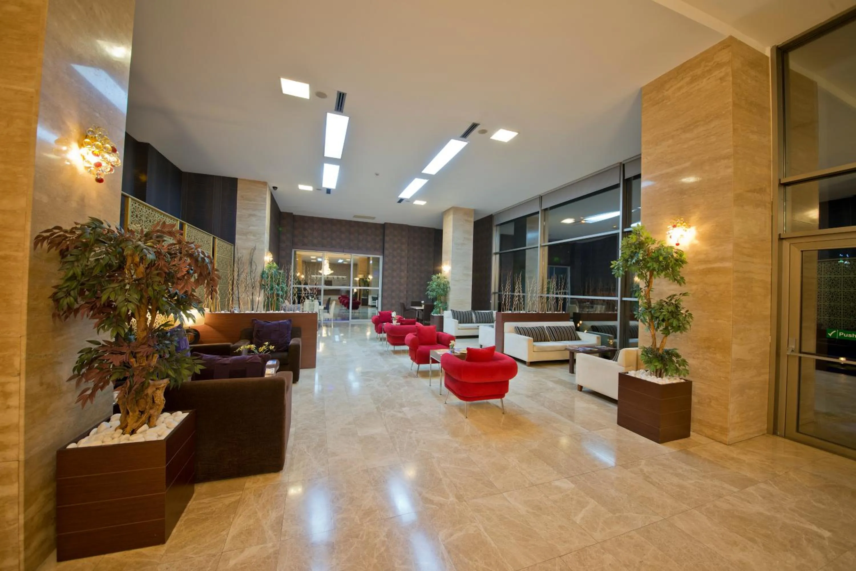 Lobby or reception in North Point Hotel