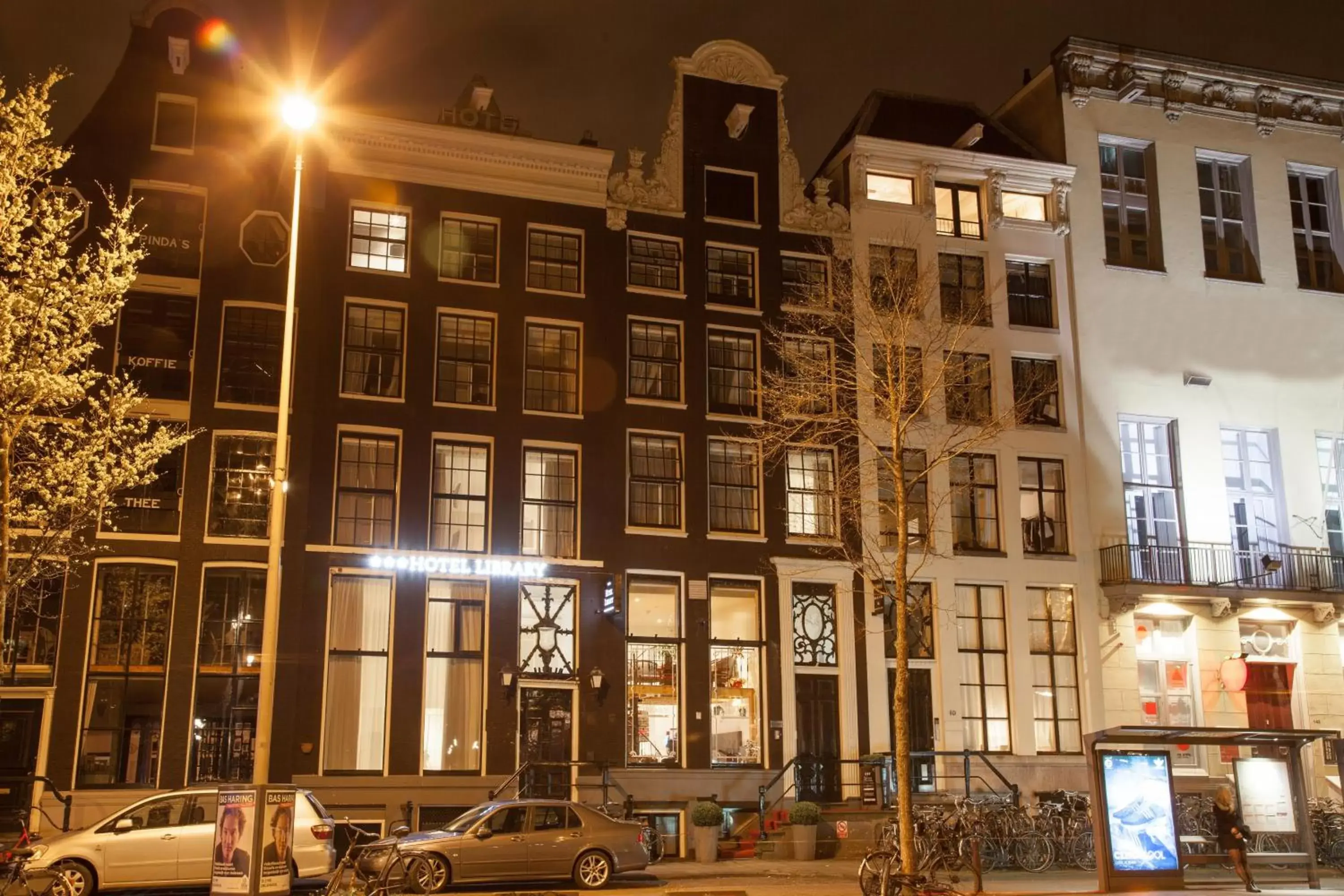 Property building, Facade/Entrance in Hotel Library Amsterdam