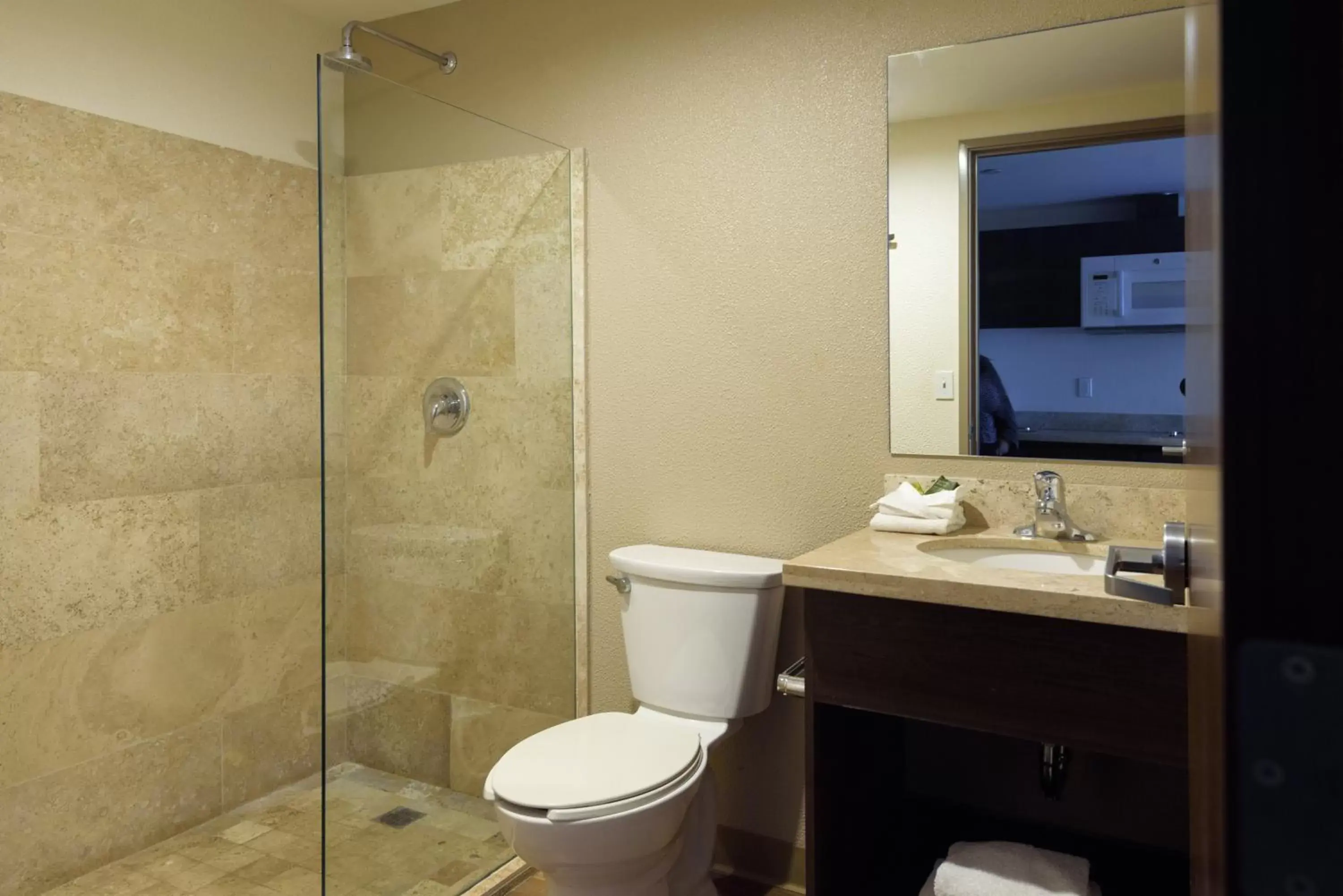 Shower, Bathroom in Extended Suites Chihuahua La Juventud