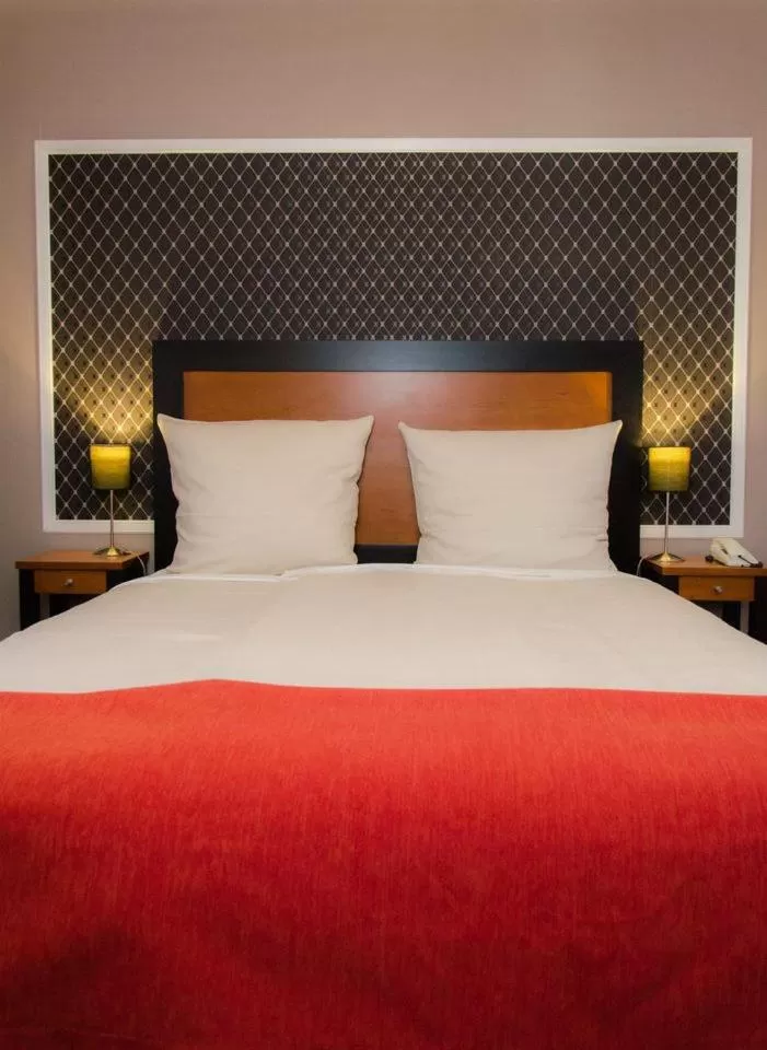 Bed in Hotel Borchers