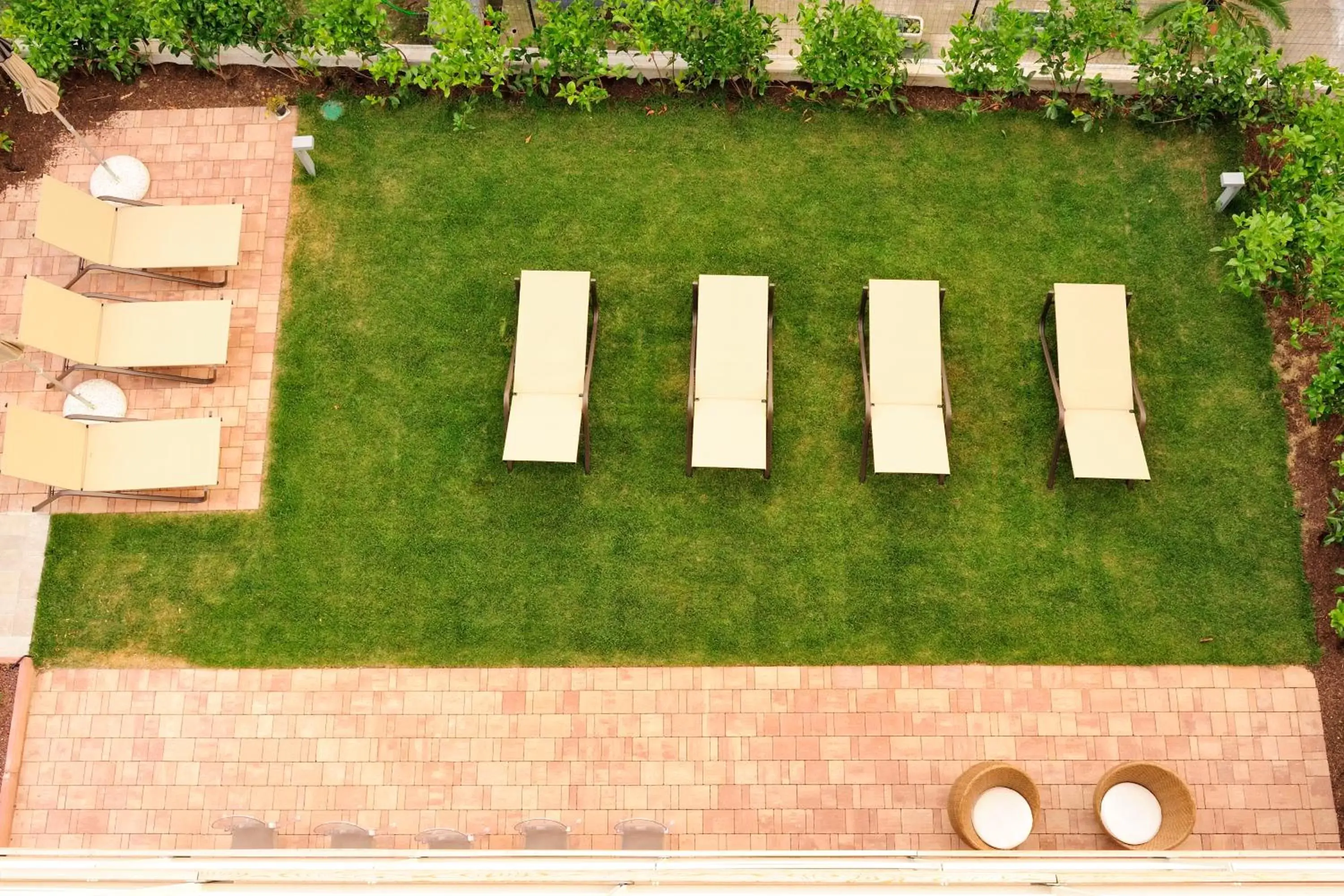 Bird's eye view, Pool View in Eco Hotel Bonapace