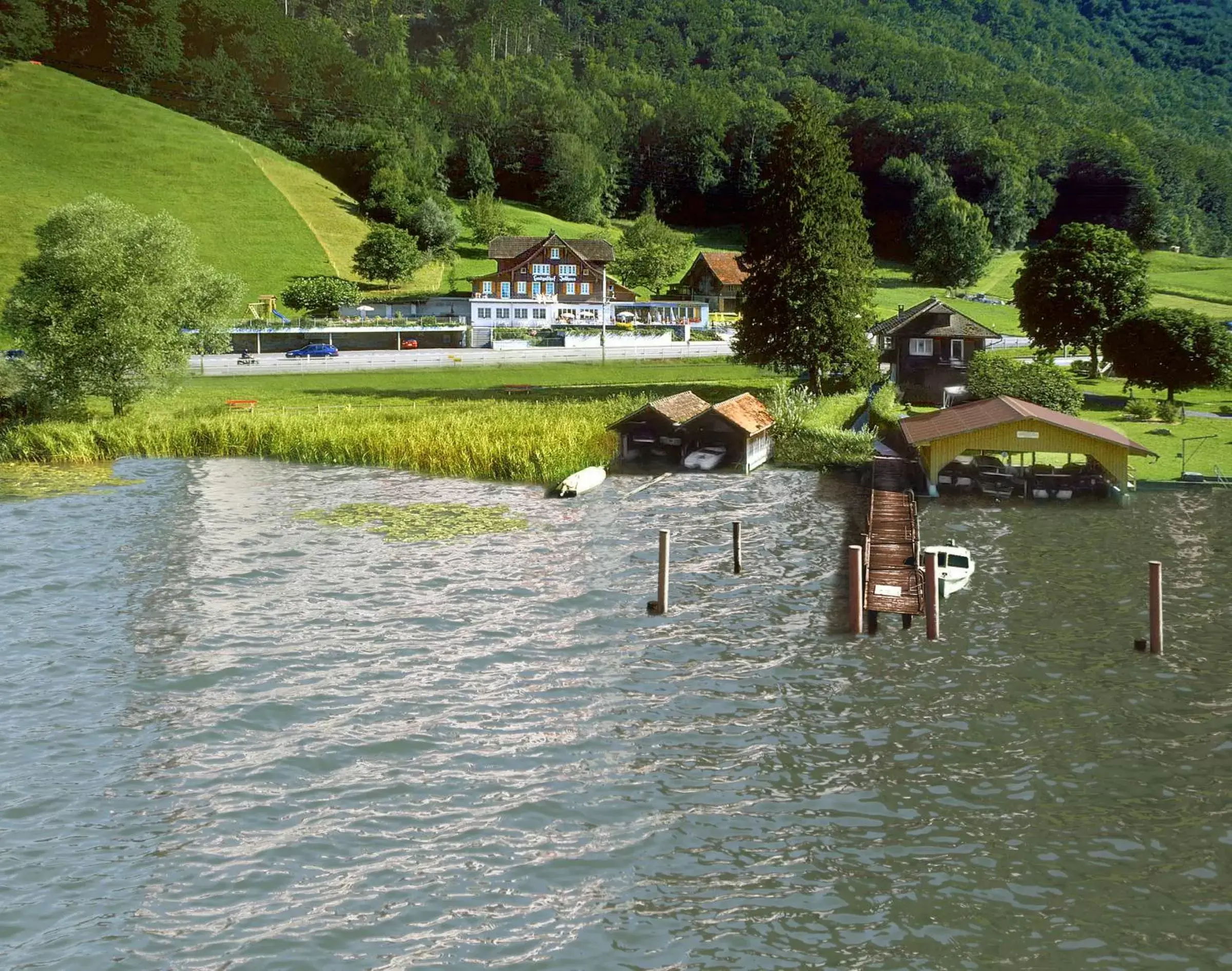 Property building in Landgasthof Zollhaus