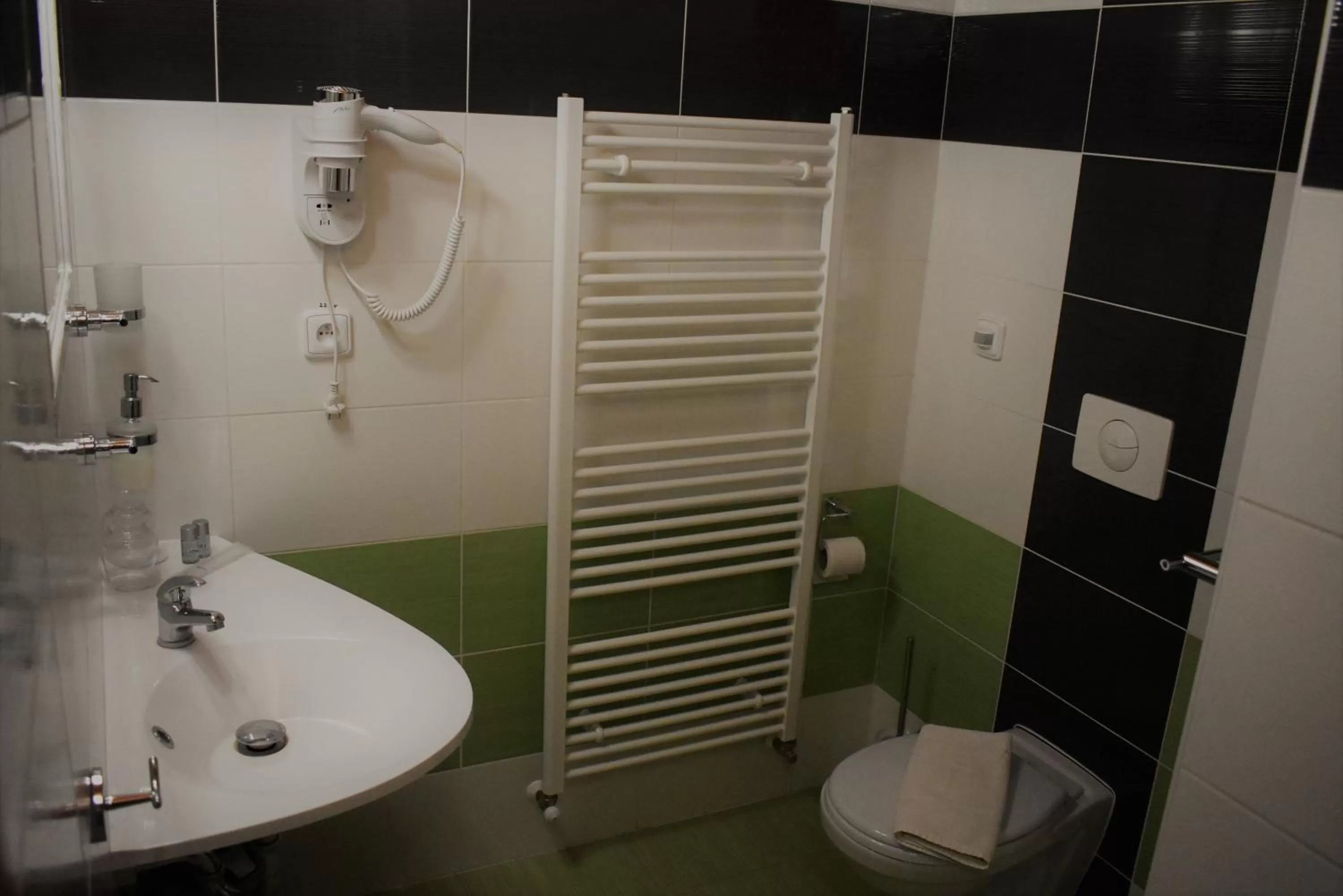 Bathroom in Motel Roubenka