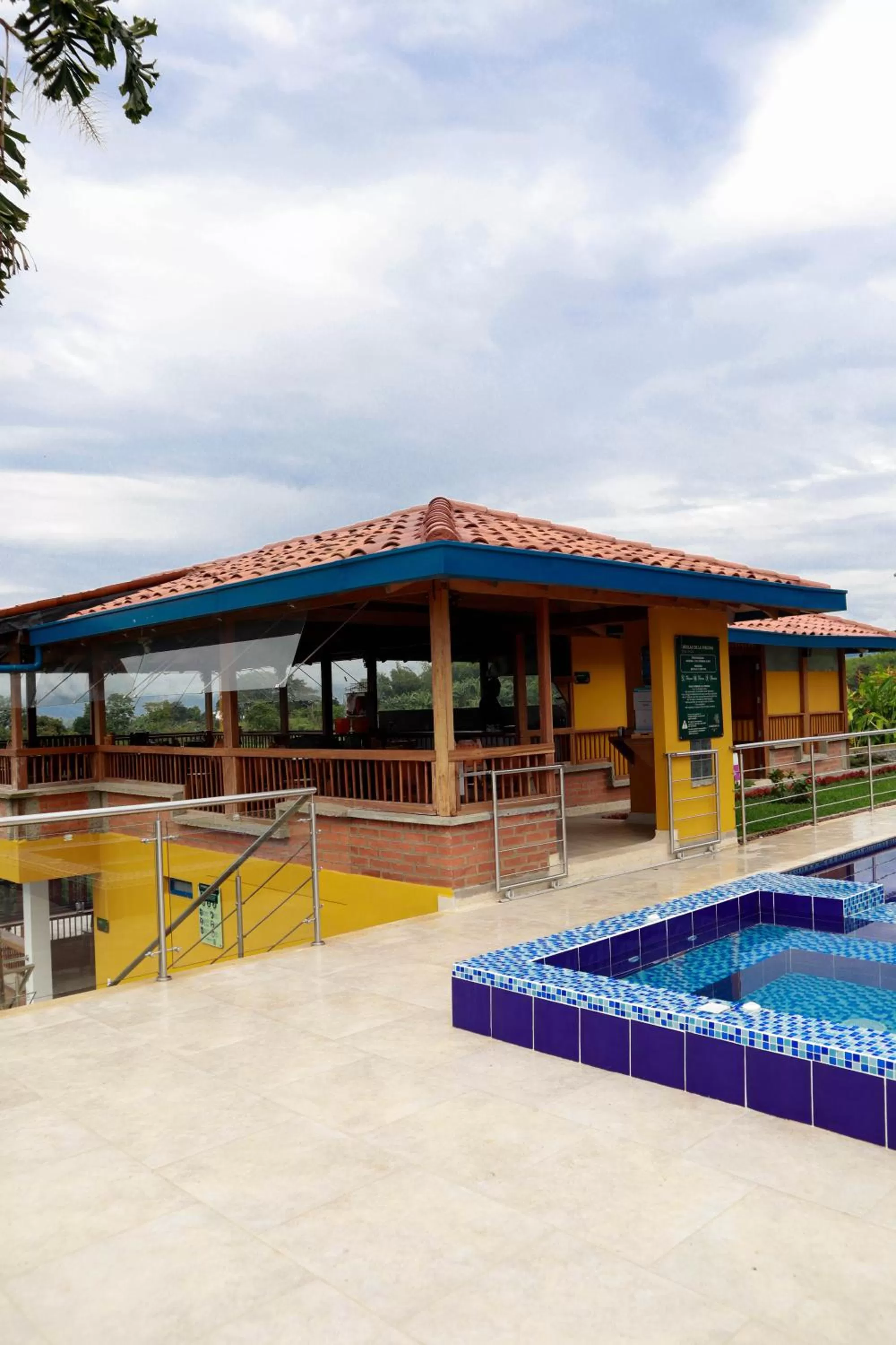 Swimming Pool in Guaduales Ecohotel