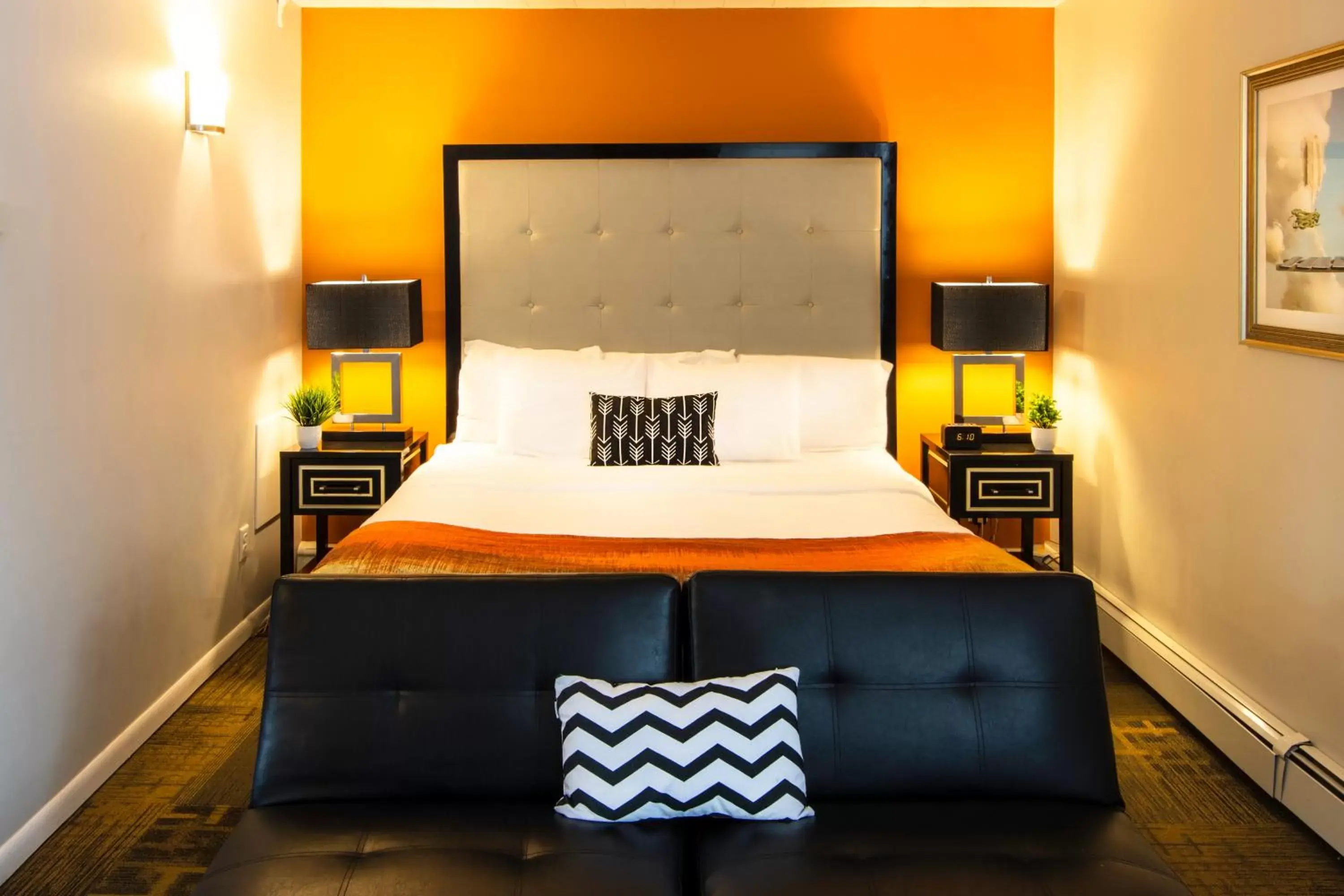 Bed in Hotel Royal Oak