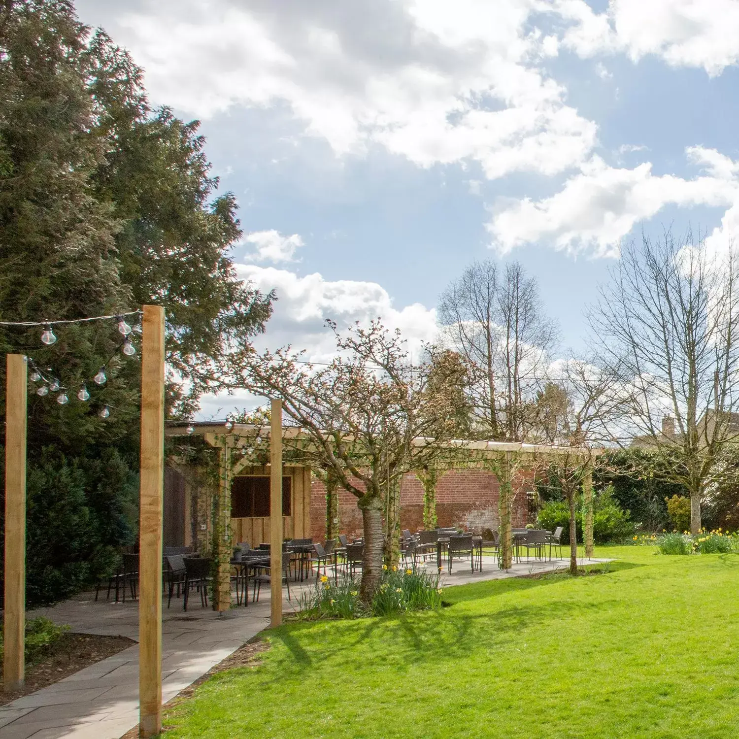 Garden, Property Building in Stratton House Hotel & Spa