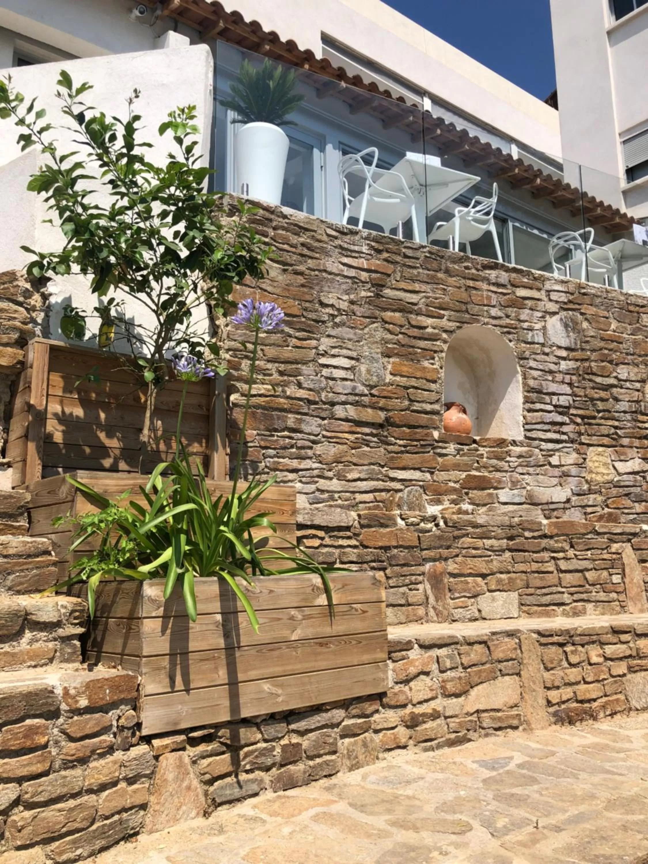 Garden in Hotel La Voile