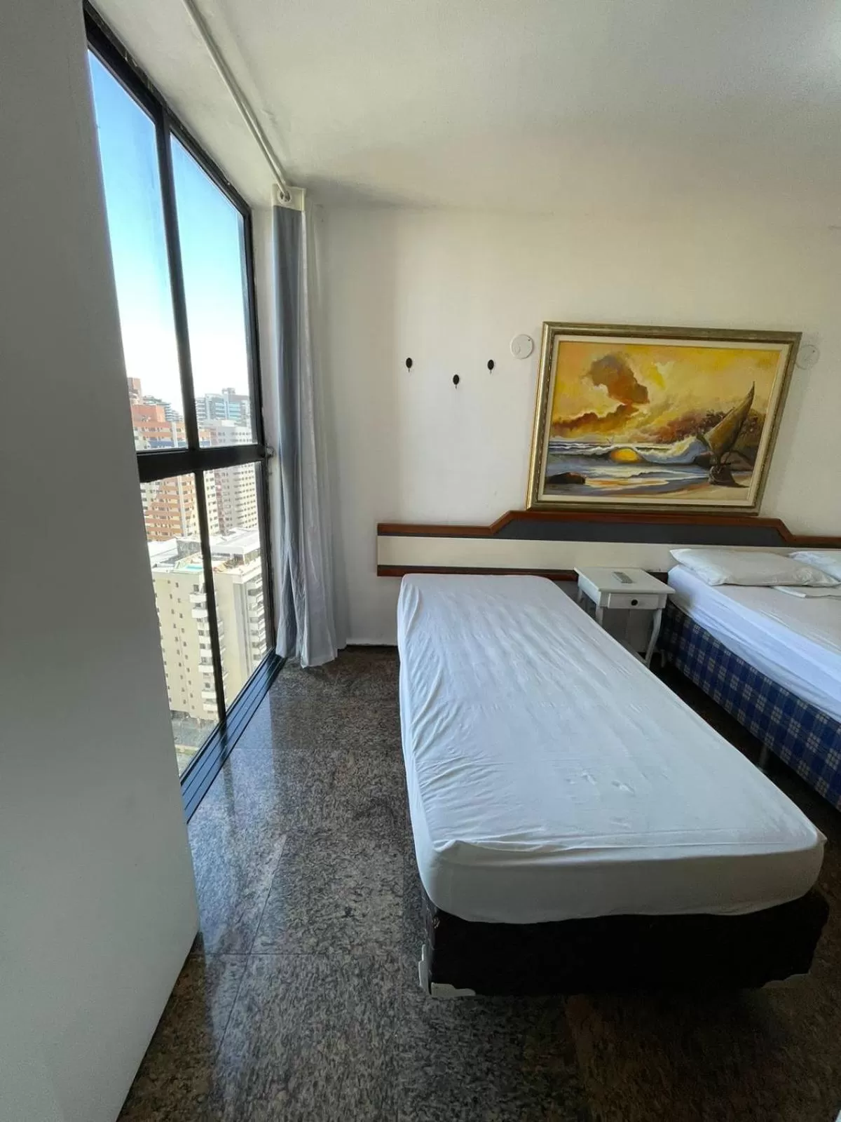 Bed in Flat Atlântico Neto