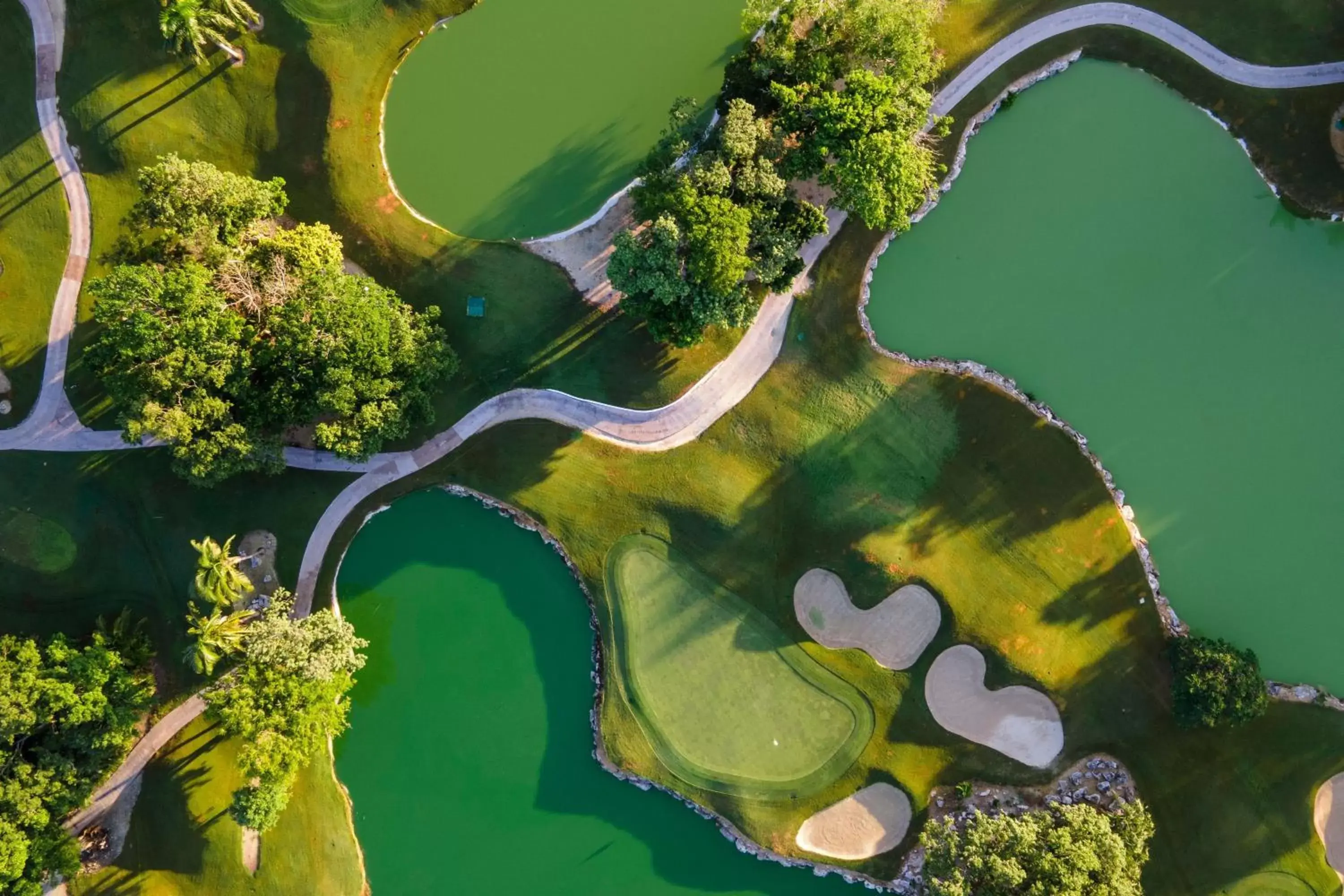 Golfcourse, Bird's-eye View in Residence Inn by Marriott Playa del Carmen