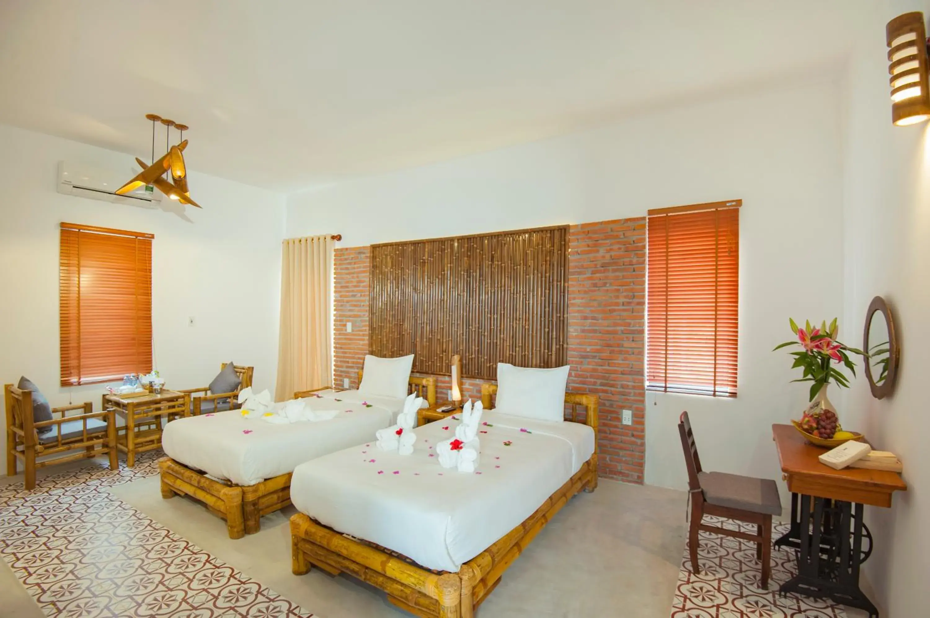 Bedroom, Bed in Hoi An Rustic Villa