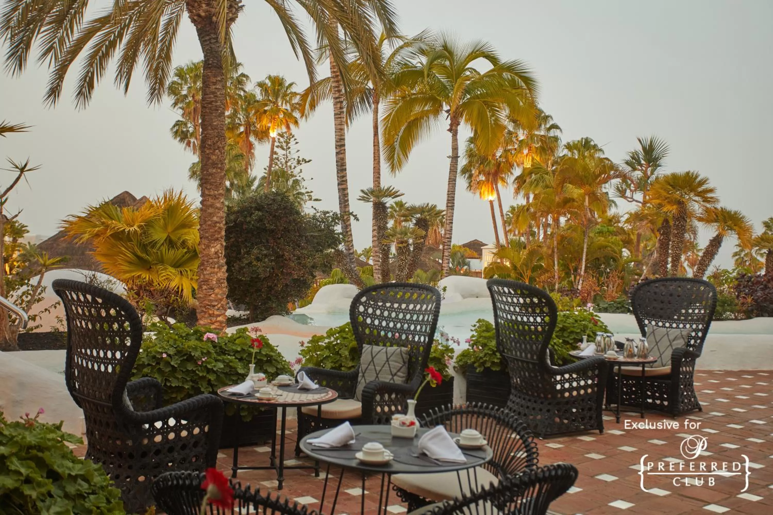 Patio in Dreams Jardin Tropical Resort & Spa