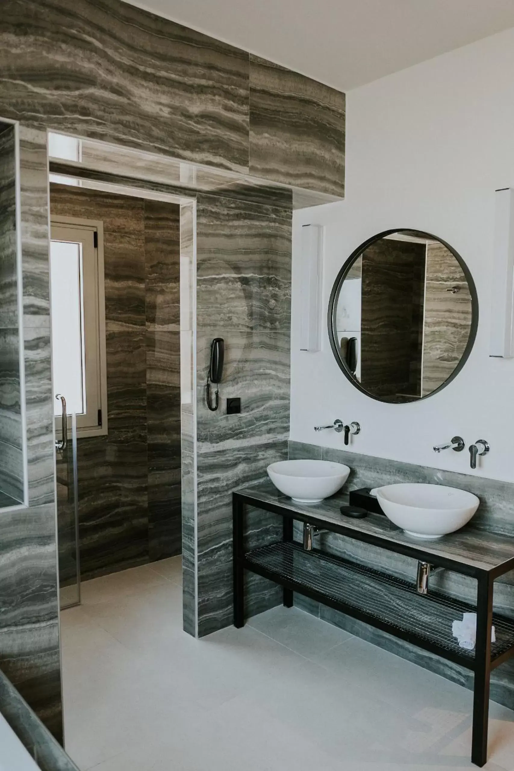 Bathroom in Pefkaki Boutique Hotel Loutraki