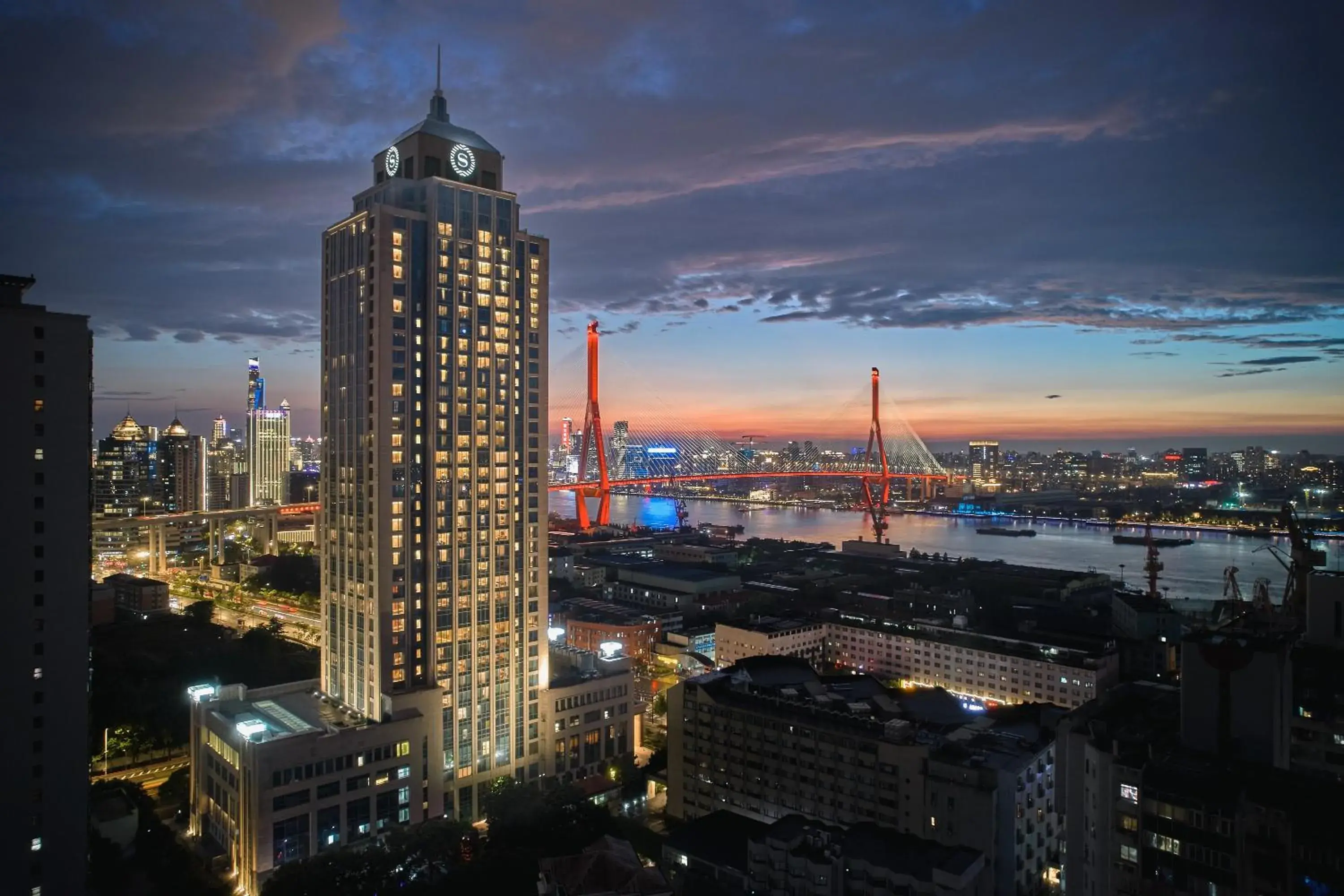 Property building in Sheraton Shanghai Pudong Riverside