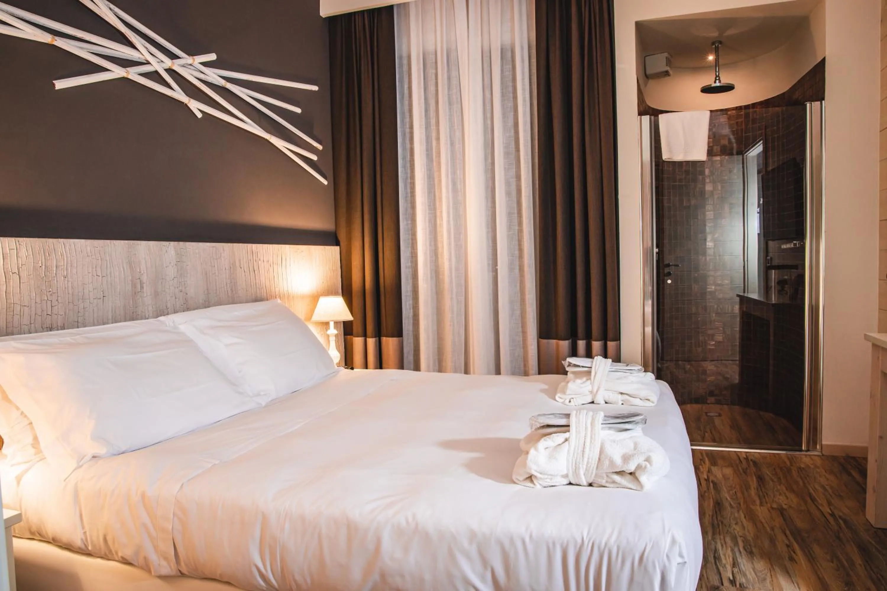 Bed in Hotel Universal