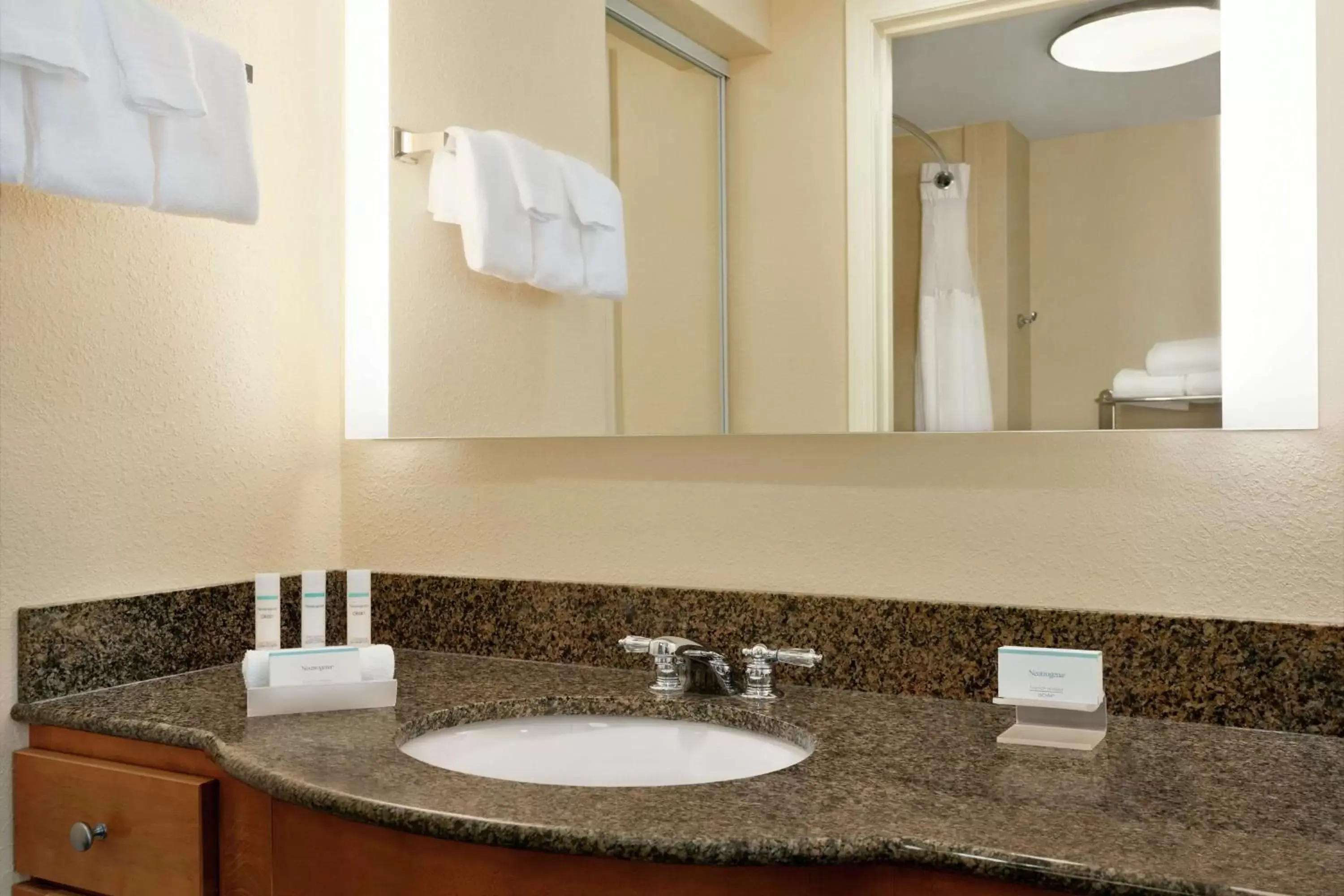 Bathroom in Homewood Suites by Hilton Allentown-Bethlehem Airport