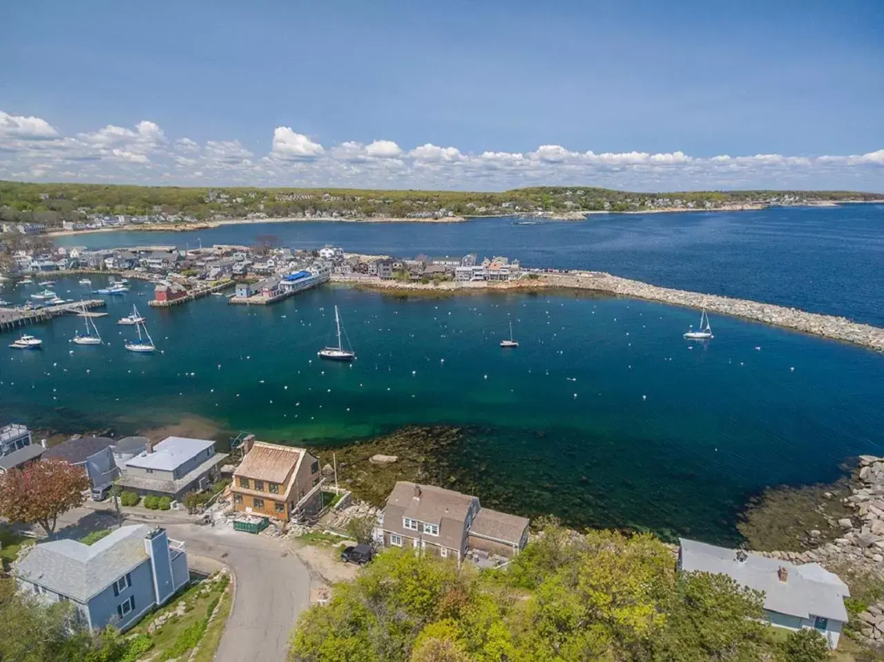 Sea view, Bird's-eye View in Rockport Inn and Suites