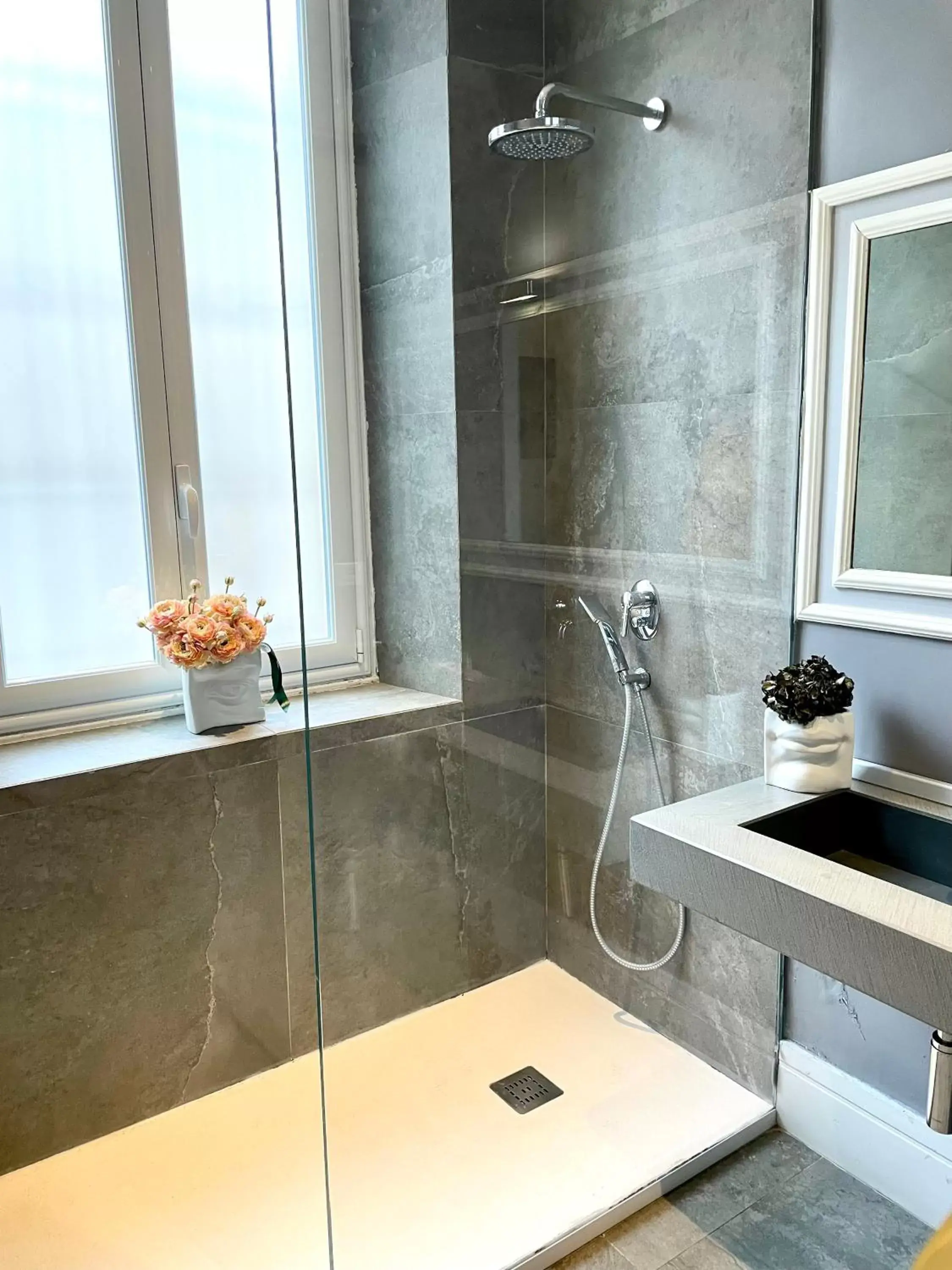 Shower, Bathroom in XENIA LUXURY ROOMS