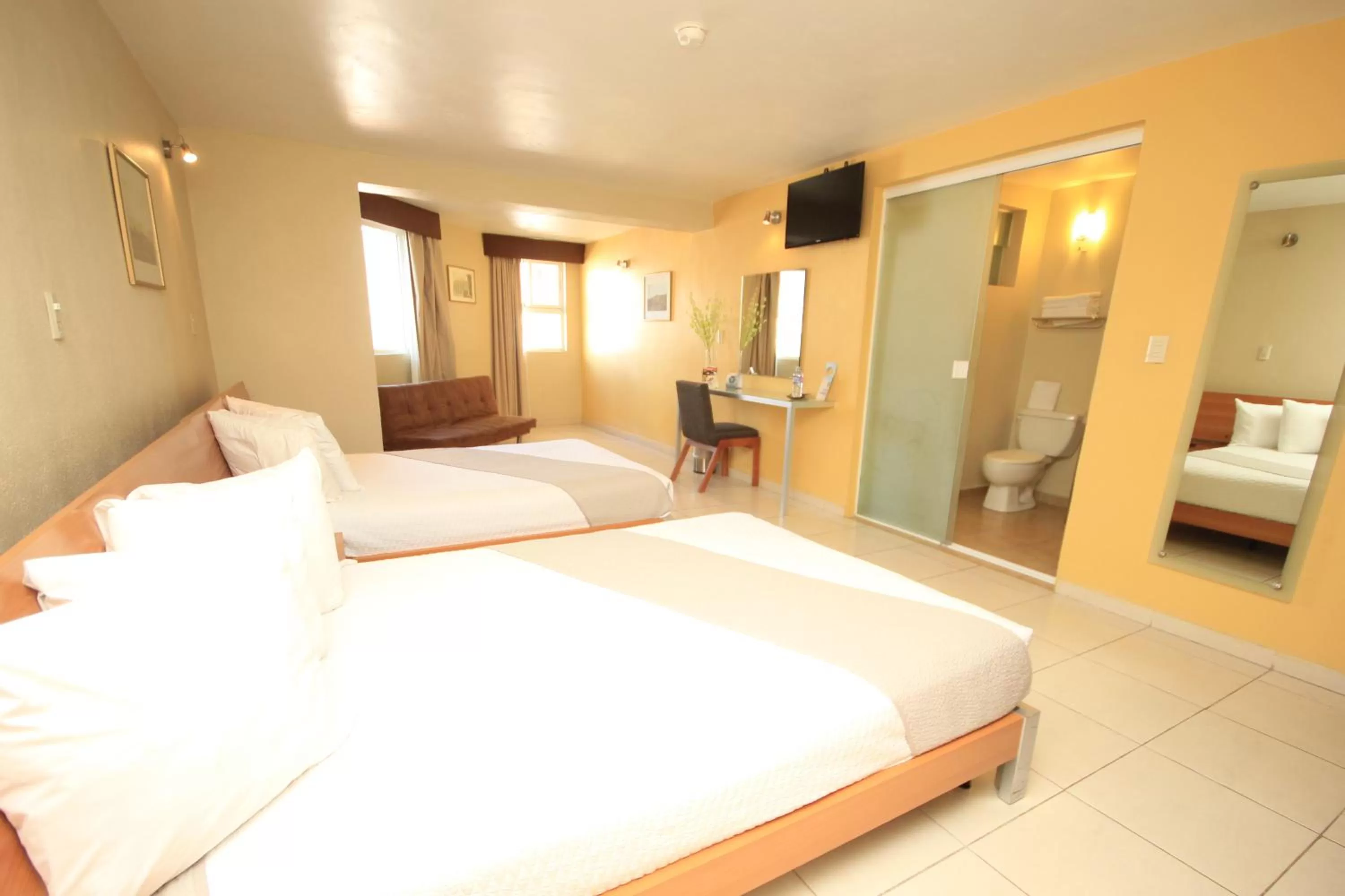 Bed in Hotel Balcón del Cielo